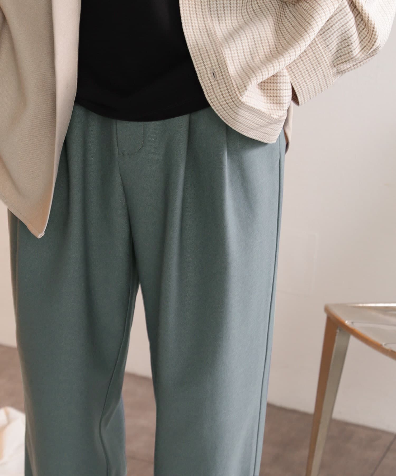 SENSE OF PLACE by URBAN RESEARCH「ウールライクダブルタックテーパードパンツ」|その他|