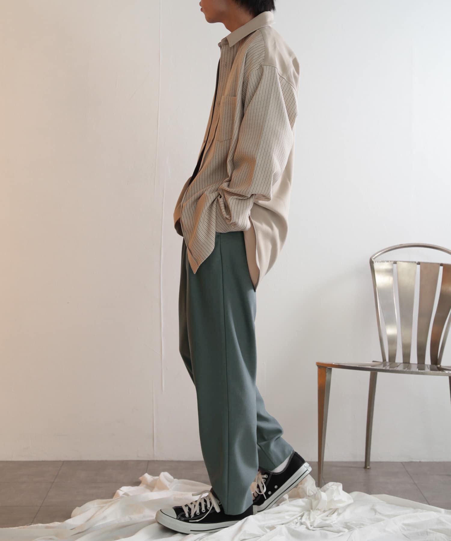 SENSE OF PLACE by URBAN RESEARCH「ウールライクダブルタックテーパードパンツ」|その他|