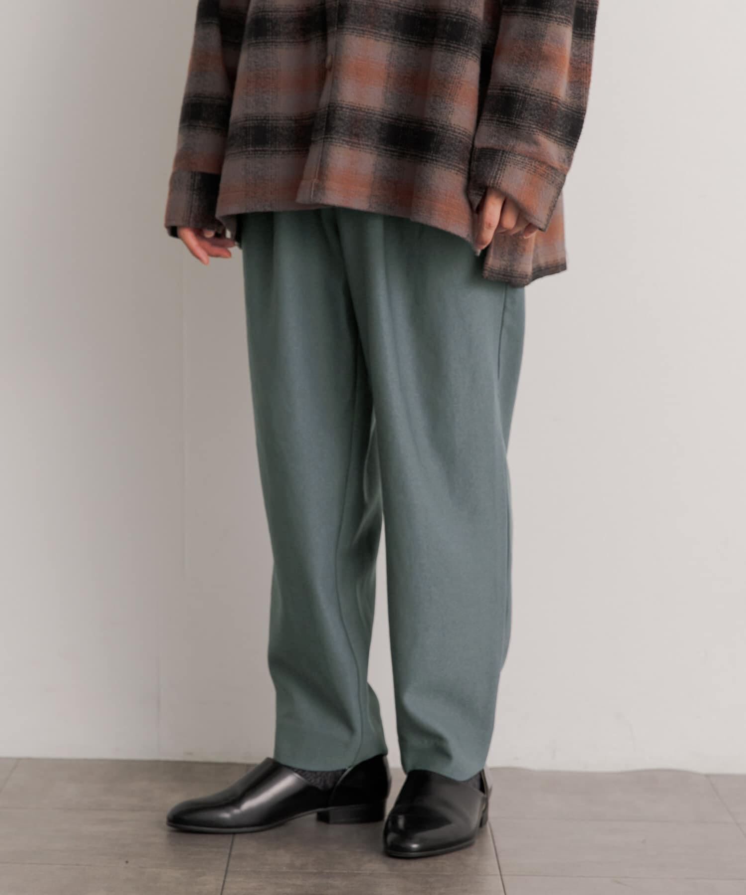 SENSE OF PLACE by URBAN RESEARCH「ウールライクダブルタックテーパードパンツ」|その他|