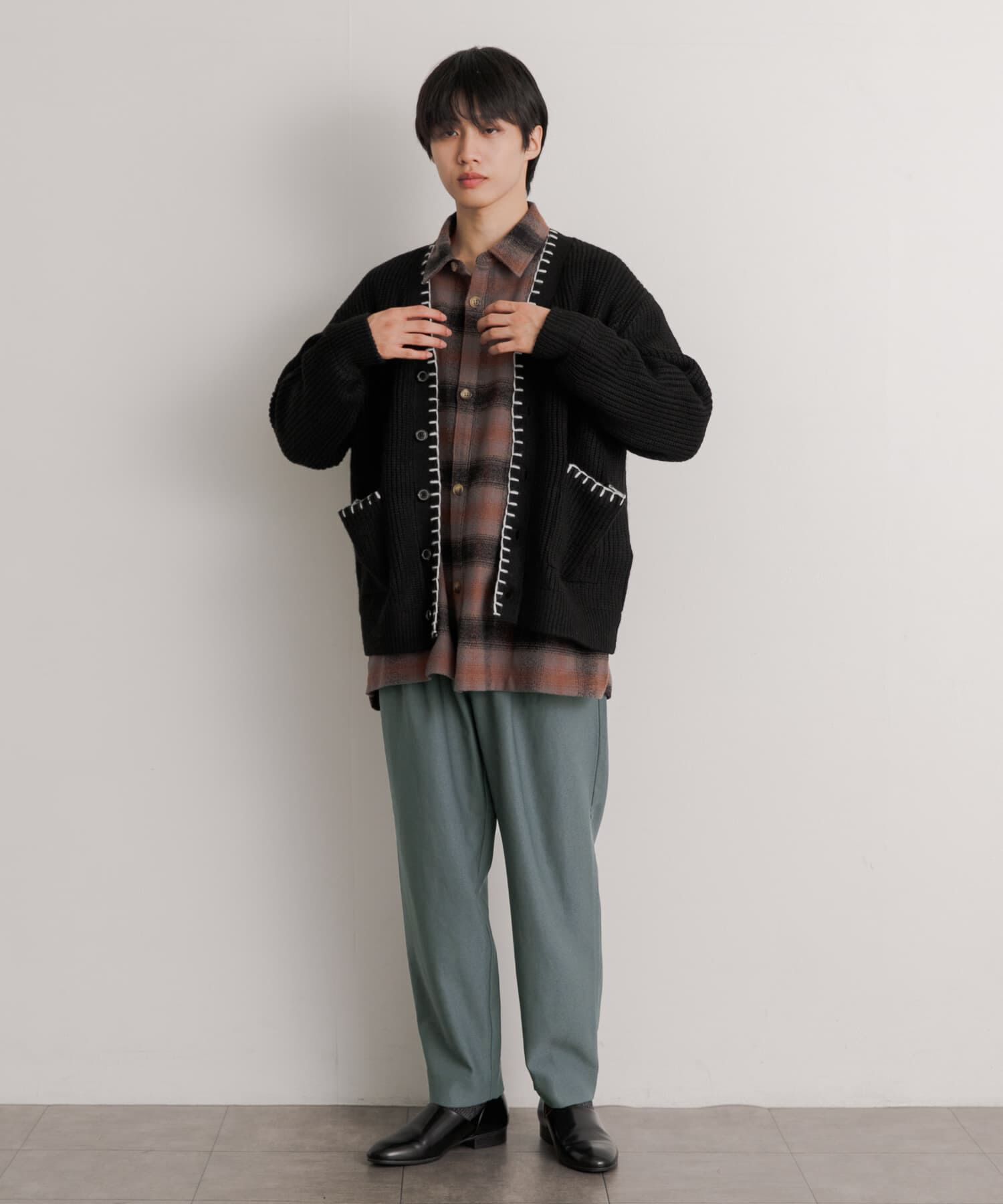 SENSE OF PLACE by URBAN RESEARCH「ウールライクダブルタックテーパードパンツ」|その他|