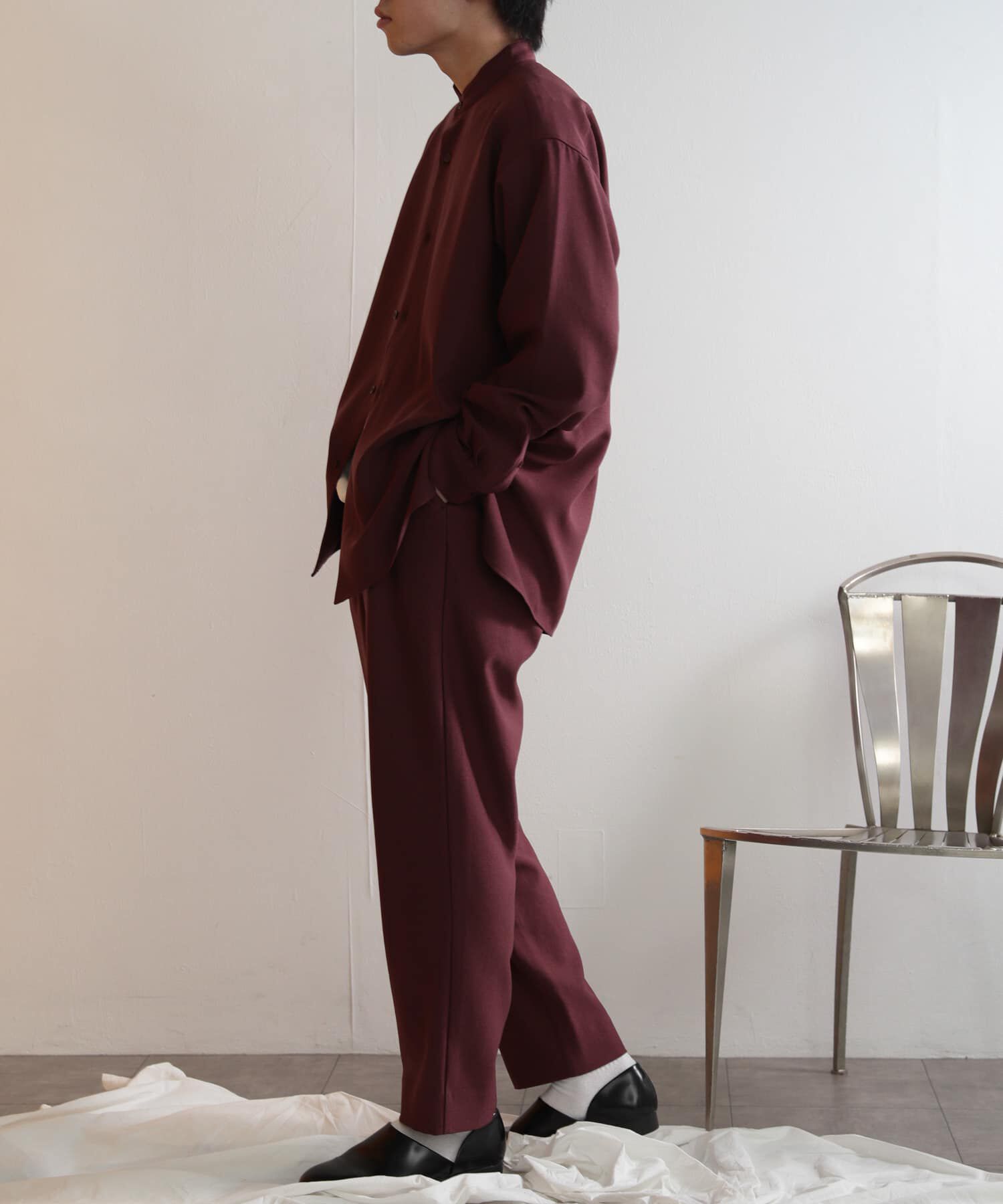 SENSE OF PLACE by URBAN RESEARCH「ウールライクダブルタックテーパードパンツ」|その他|