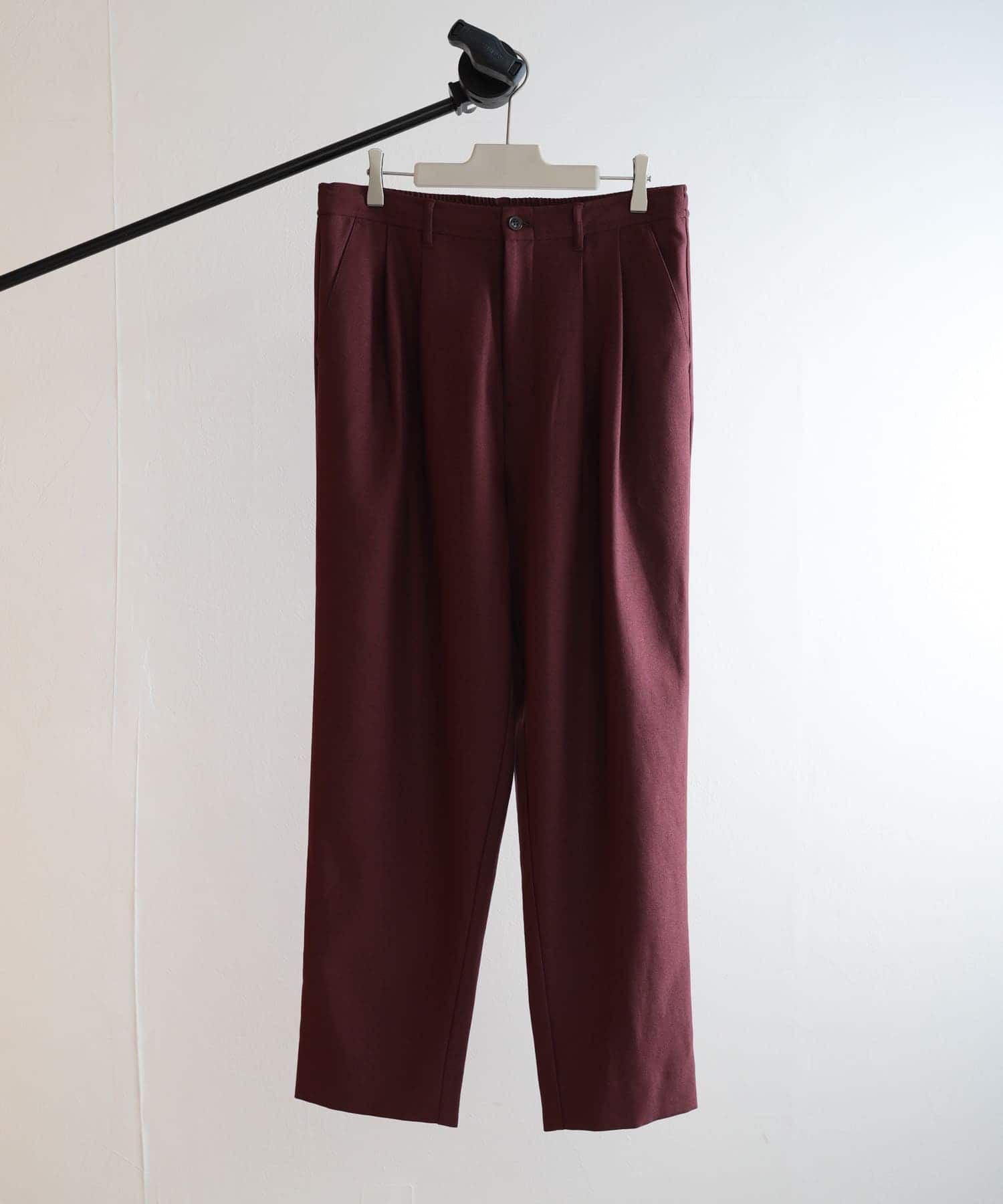 SENSE OF PLACE by URBAN RESEARCH「ウールライクダブルタックテーパードパンツ」|その他|