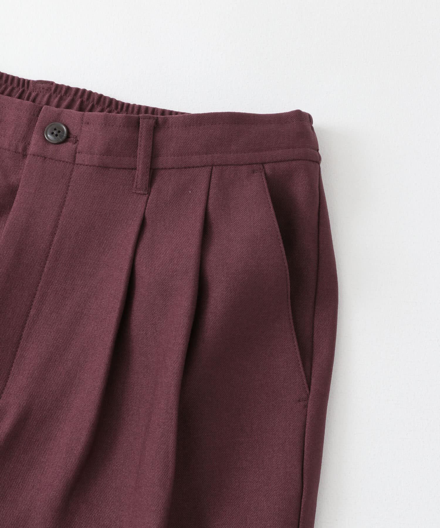 SENSE OF PLACE by URBAN RESEARCH「ウールライクダブルタックテーパードパンツ」|その他|