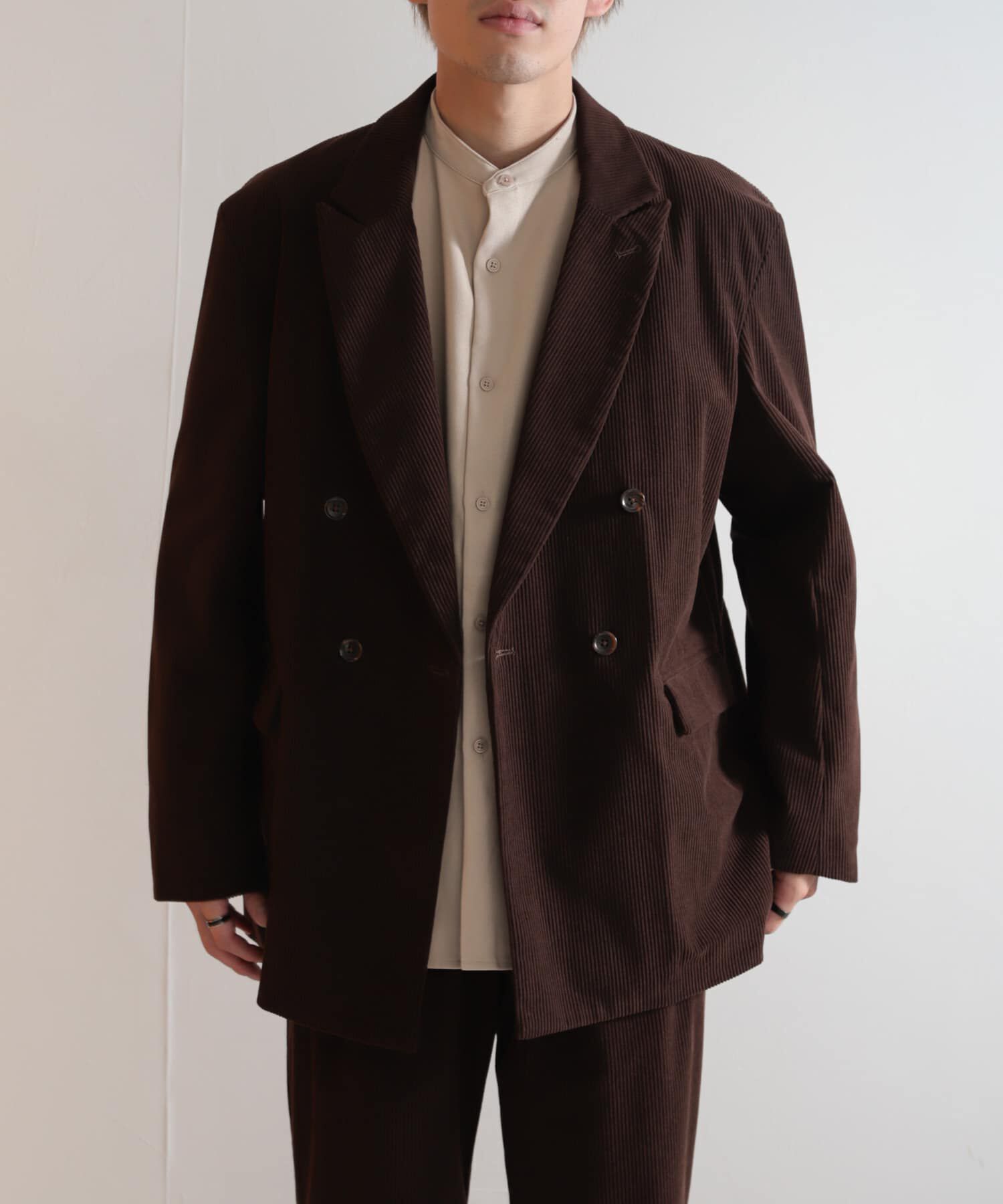 SENSE OF PLACE by URBAN RESEARCH「『セットアップ対応』 コーデュロイダブルルーズジャケット」|その他|