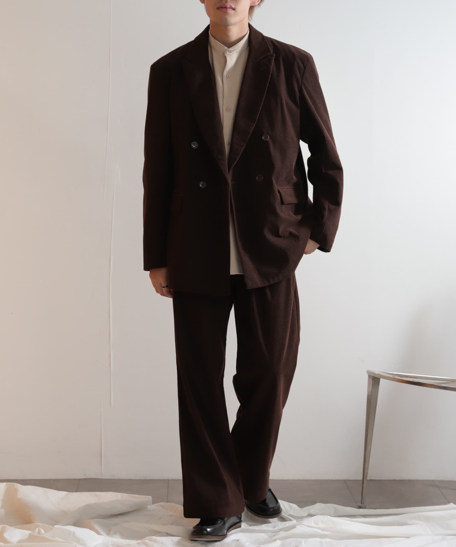 SENSE OF PLACE by URBAN RESEARCH「『セットアップ対応』 コーデュロイダブルルーズジャケット」|その他|