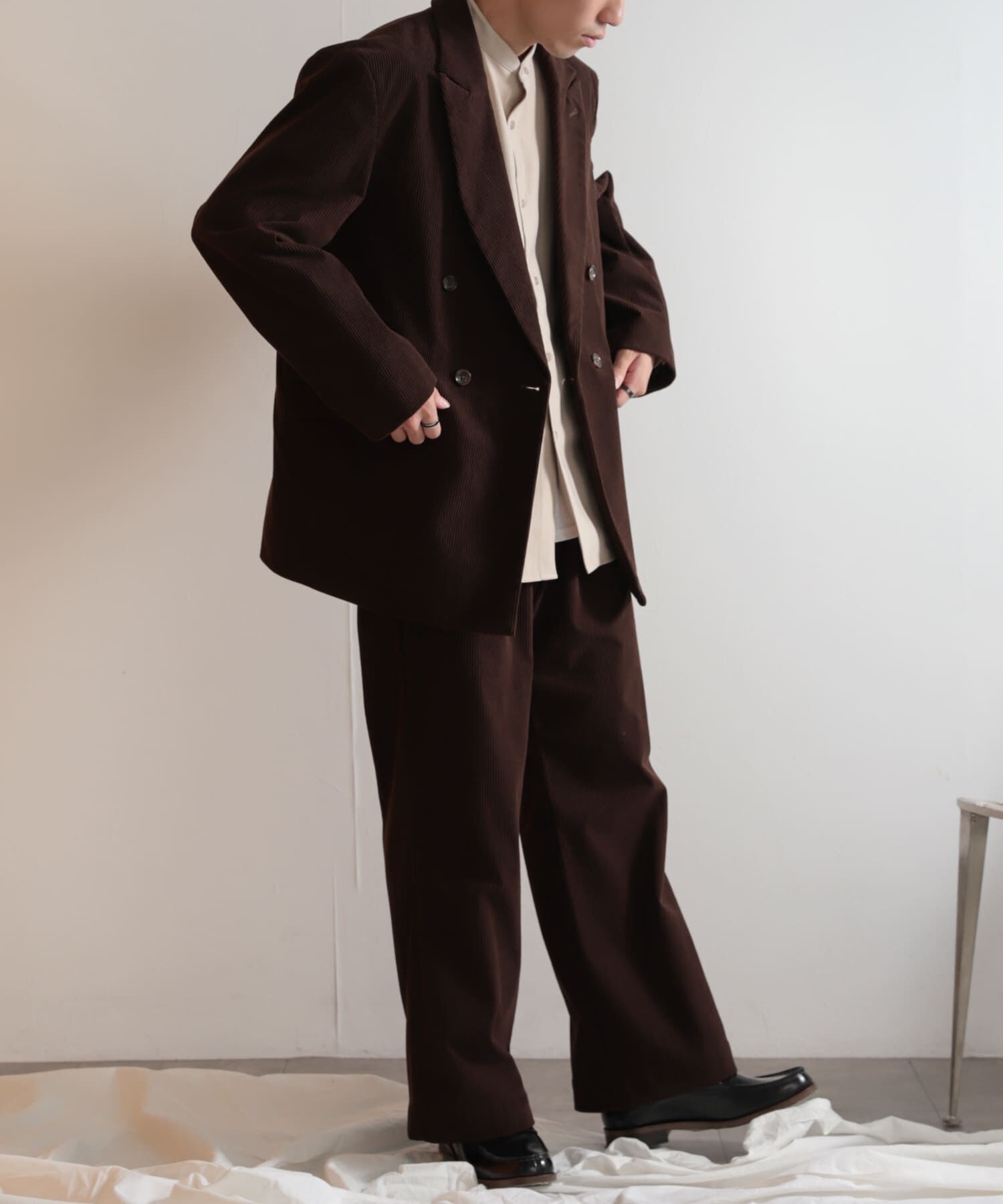 SENSE OF PLACE by URBAN RESEARCH「『セットアップ対応』 コーデュロイダブルルーズジャケット」|その他|