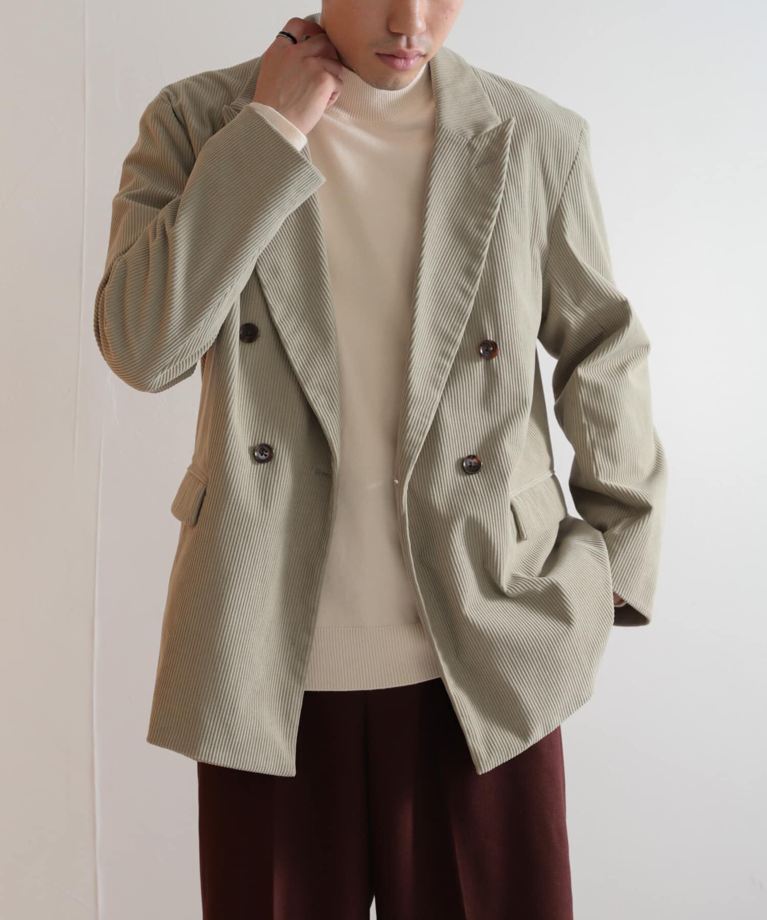 SENSE OF PLACE by URBAN RESEARCH「『セットアップ対応』 コーデュロイダブルルーズジャケット」|その他|