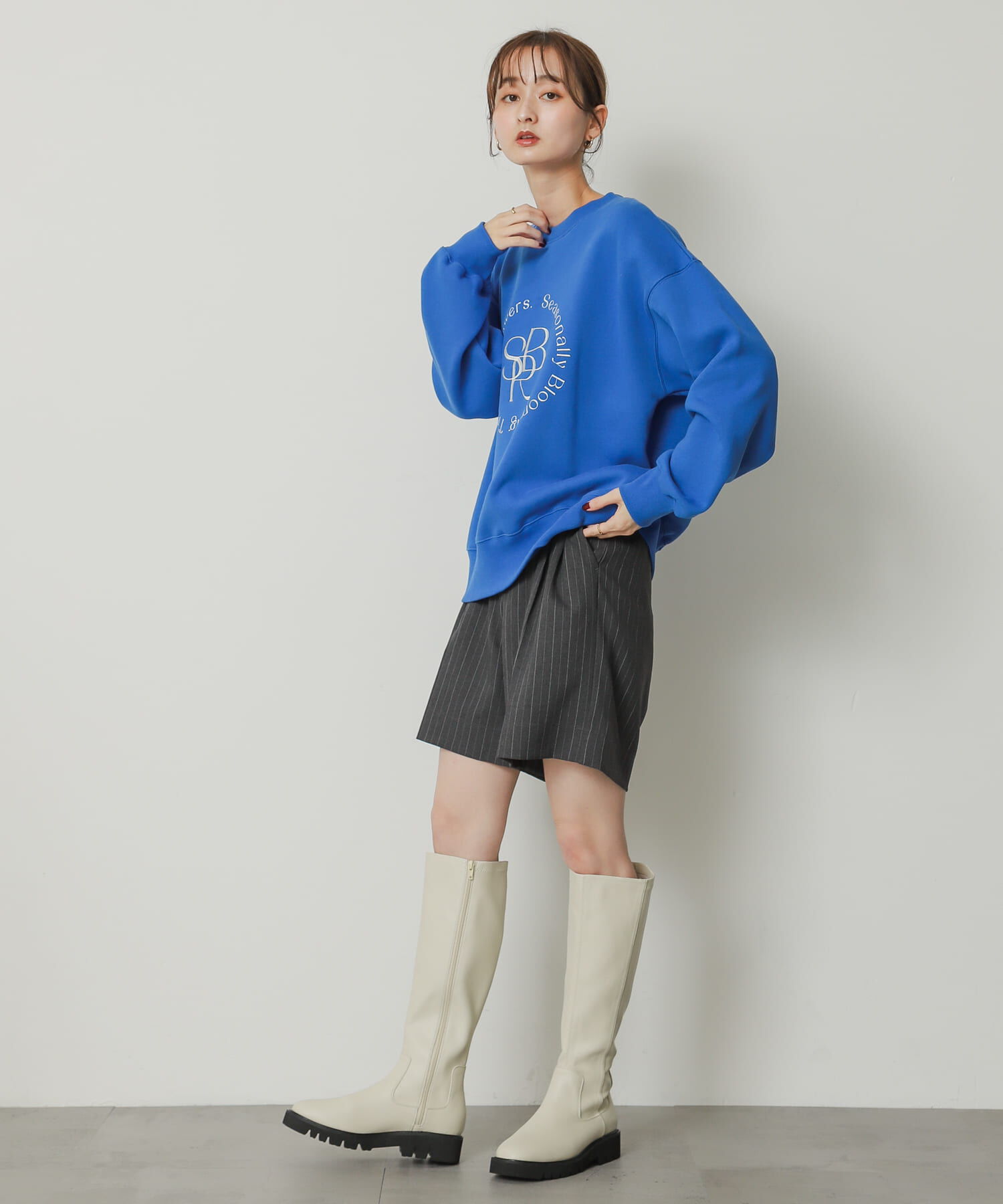 SENSE OF PLACE by URBAN RESEARCH「トラックソールロングブーツ」|ショートブーツ|