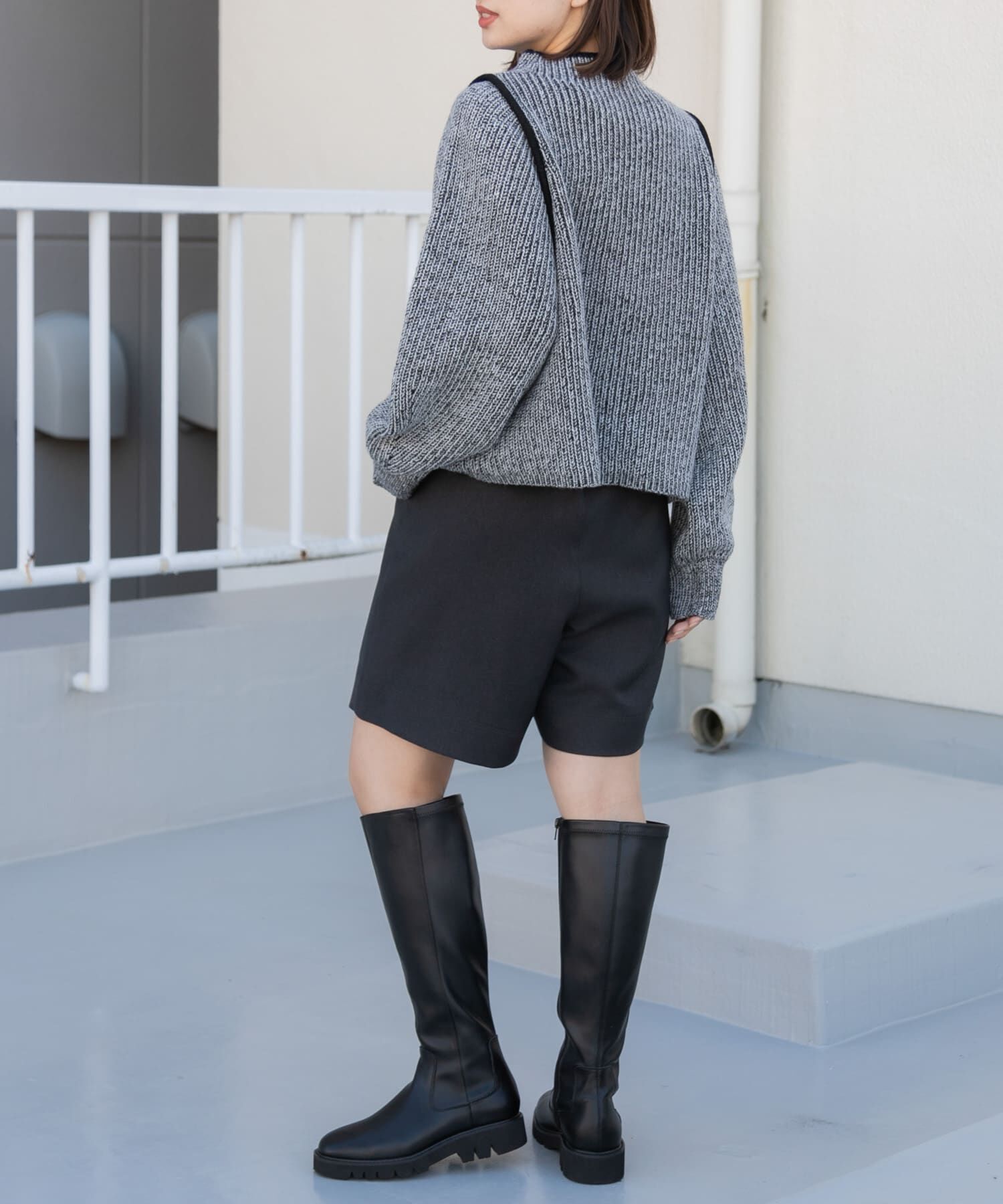 SENSE OF PLACE by URBAN RESEARCH「トラックソールロングブーツ」|ショートブーツ|