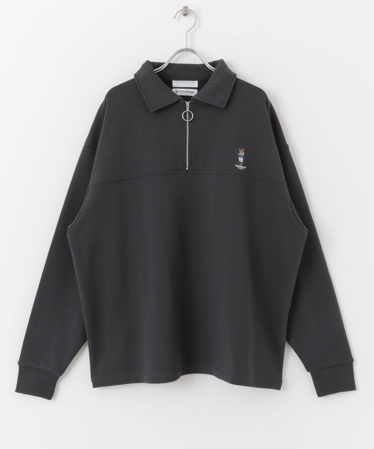 SENSE OF PLACE by URBAN RESEARCH「『別注』『ユニセックス』TeddyBear&times;SOP　テディベアハーフZIPスウェット」|スウェット・ジャージ|