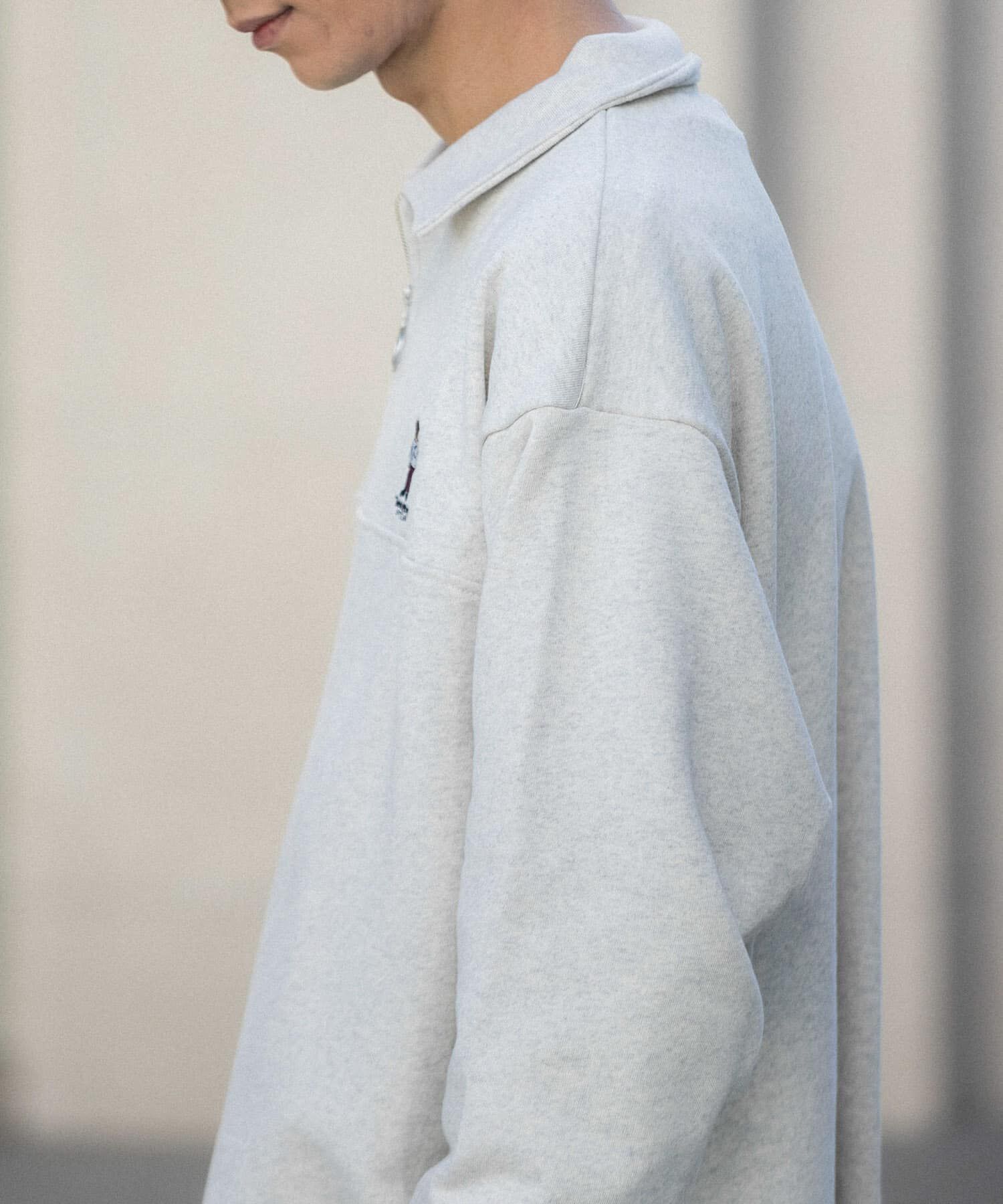 SENSE OF PLACE by URBAN RESEARCH「『別注』『ユニセックス』TeddyBear&times;SOP　テディベアハーフZIPスウェット」|スウェット・ジャージ|