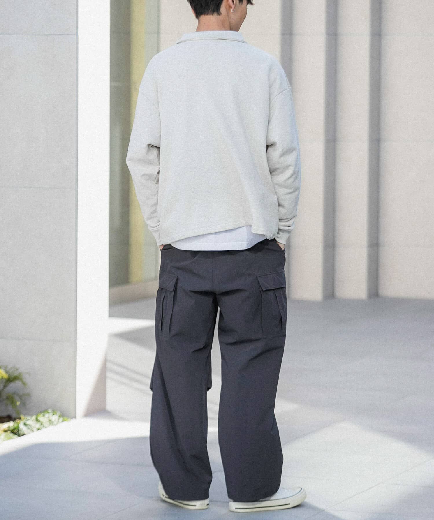 SENSE OF PLACE by URBAN RESEARCH「『別注』『ユニセックス』TeddyBear&times;SOP　テディベアハーフZIPスウェット」|スウェット・ジャージ|