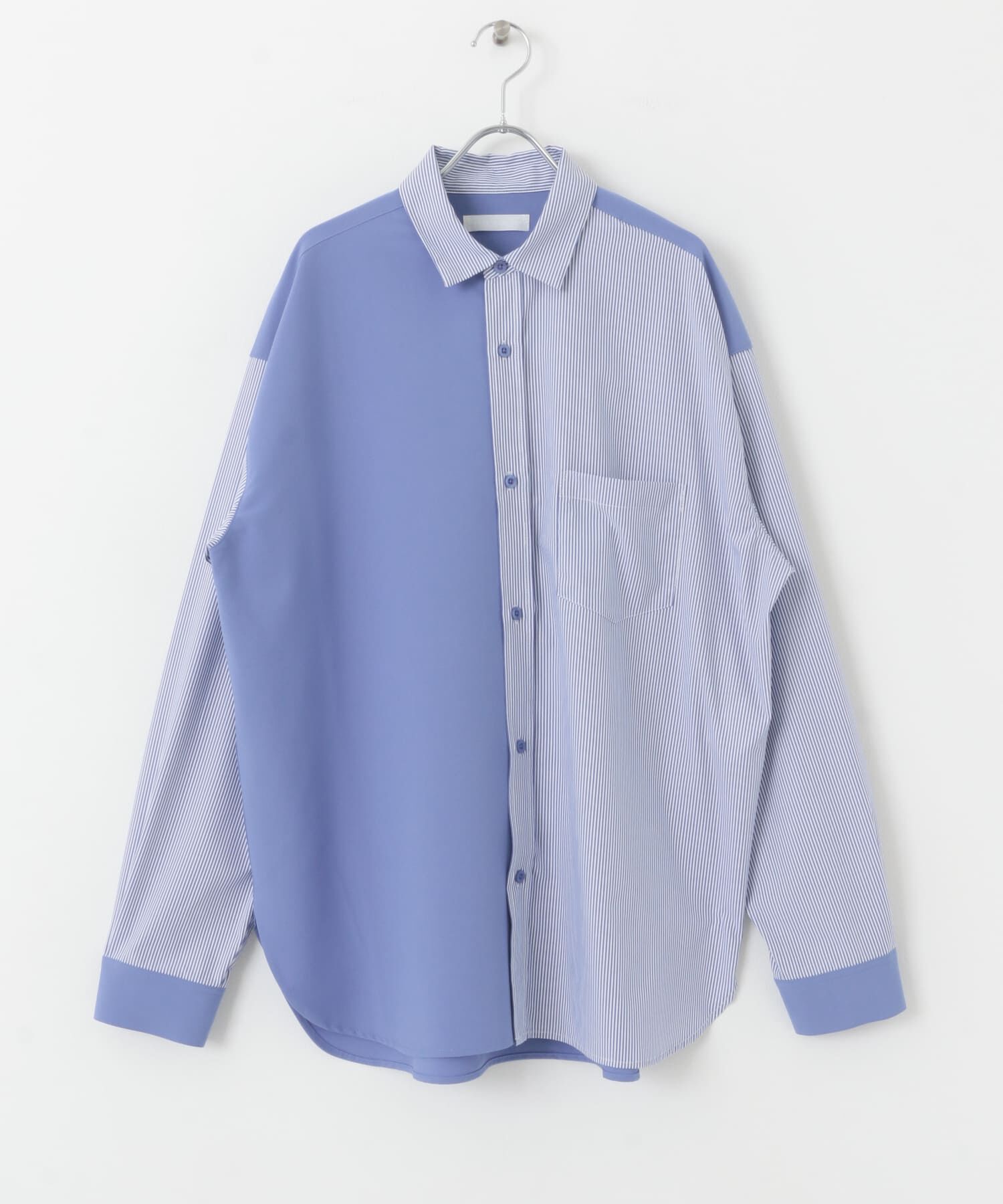 SENSE OF PLACE by URBAN RESEARCH「ストライプブロックドシャツ」|シャツ・ブラウス|