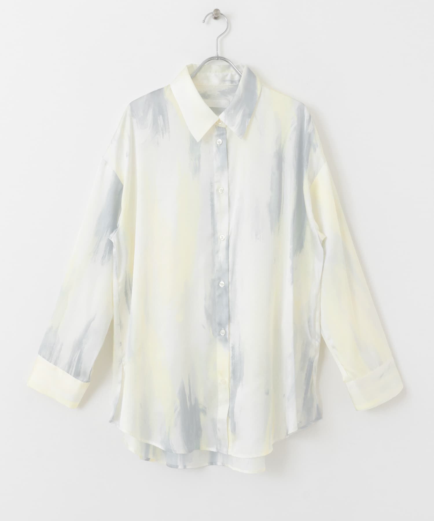 SENSE OF PLACE by URBAN RESEARCH「サテンルーズシャツ」|シャツ・ブラウス|