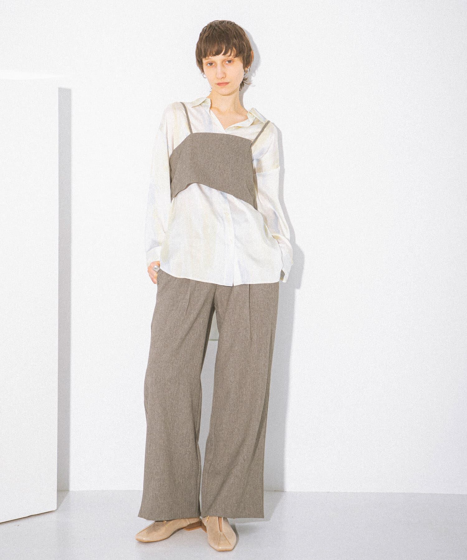 SENSE OF PLACE by URBAN RESEARCH「サテンルーズシャツ」|シャツ・ブラウス|