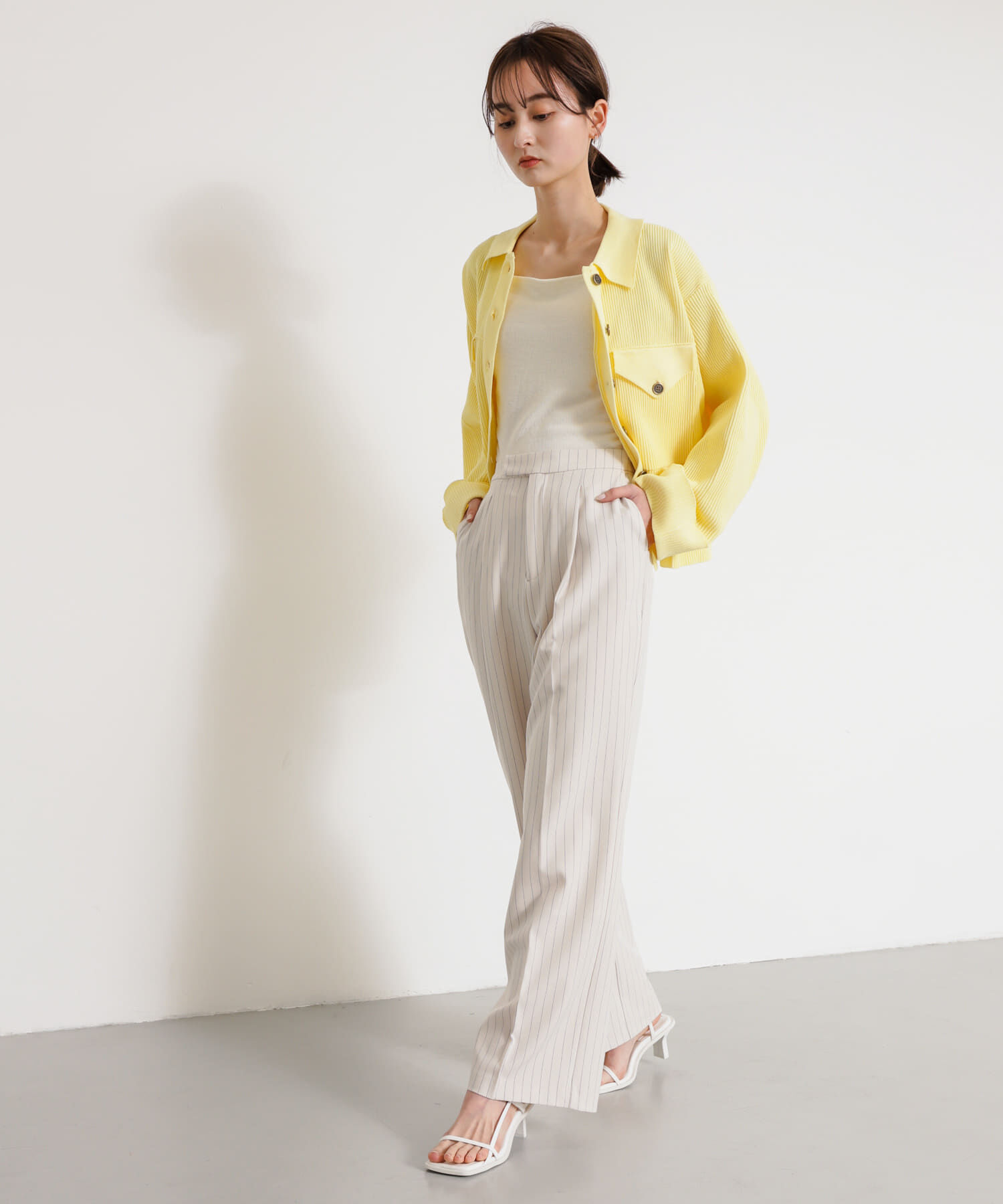 SENSE OF PLACE by URBAN RESEARCH「センタープレスストレートパンツ」|その他|