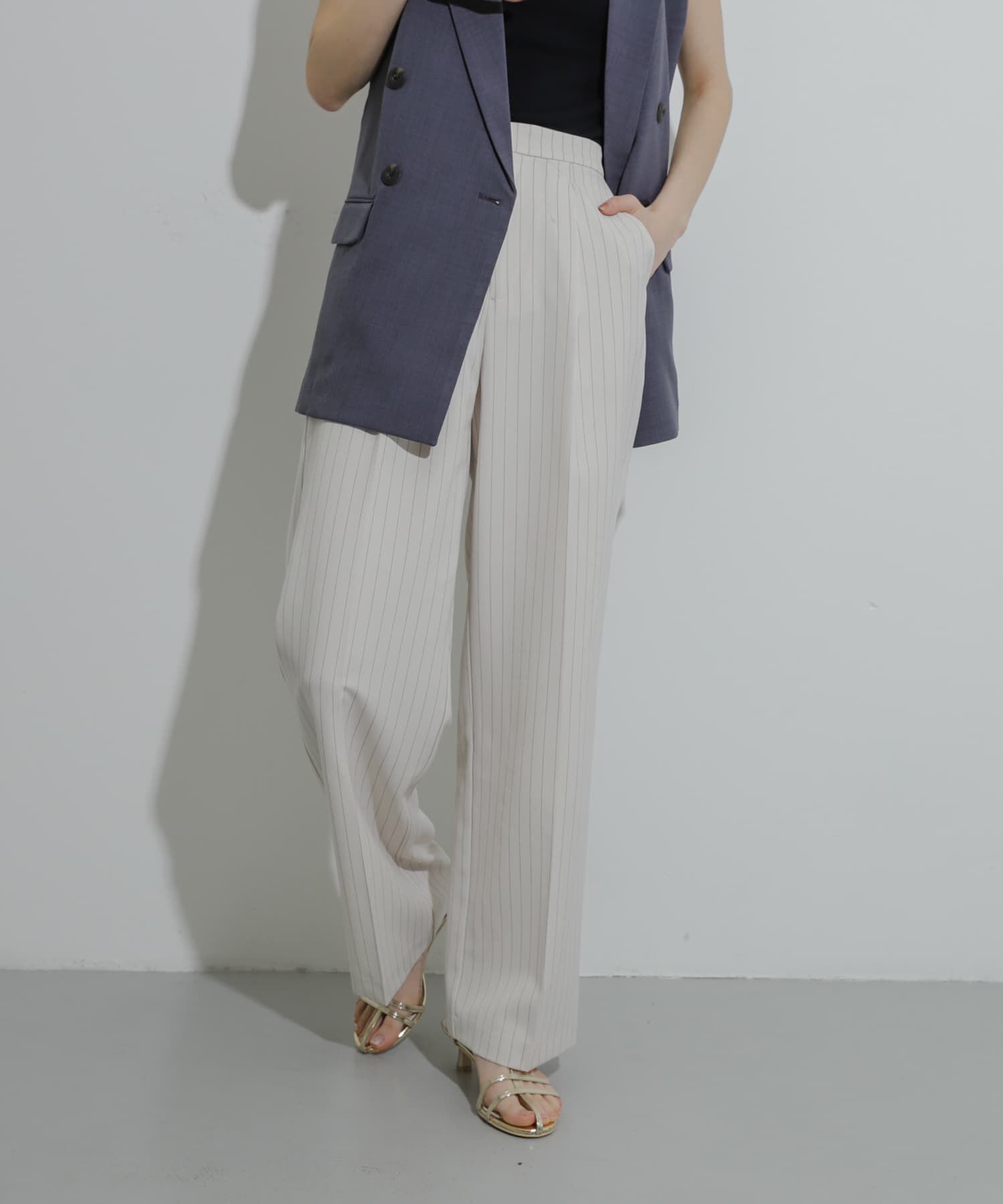 SENSE OF PLACE by URBAN RESEARCH「センタープレスストレートパンツ」|その他|