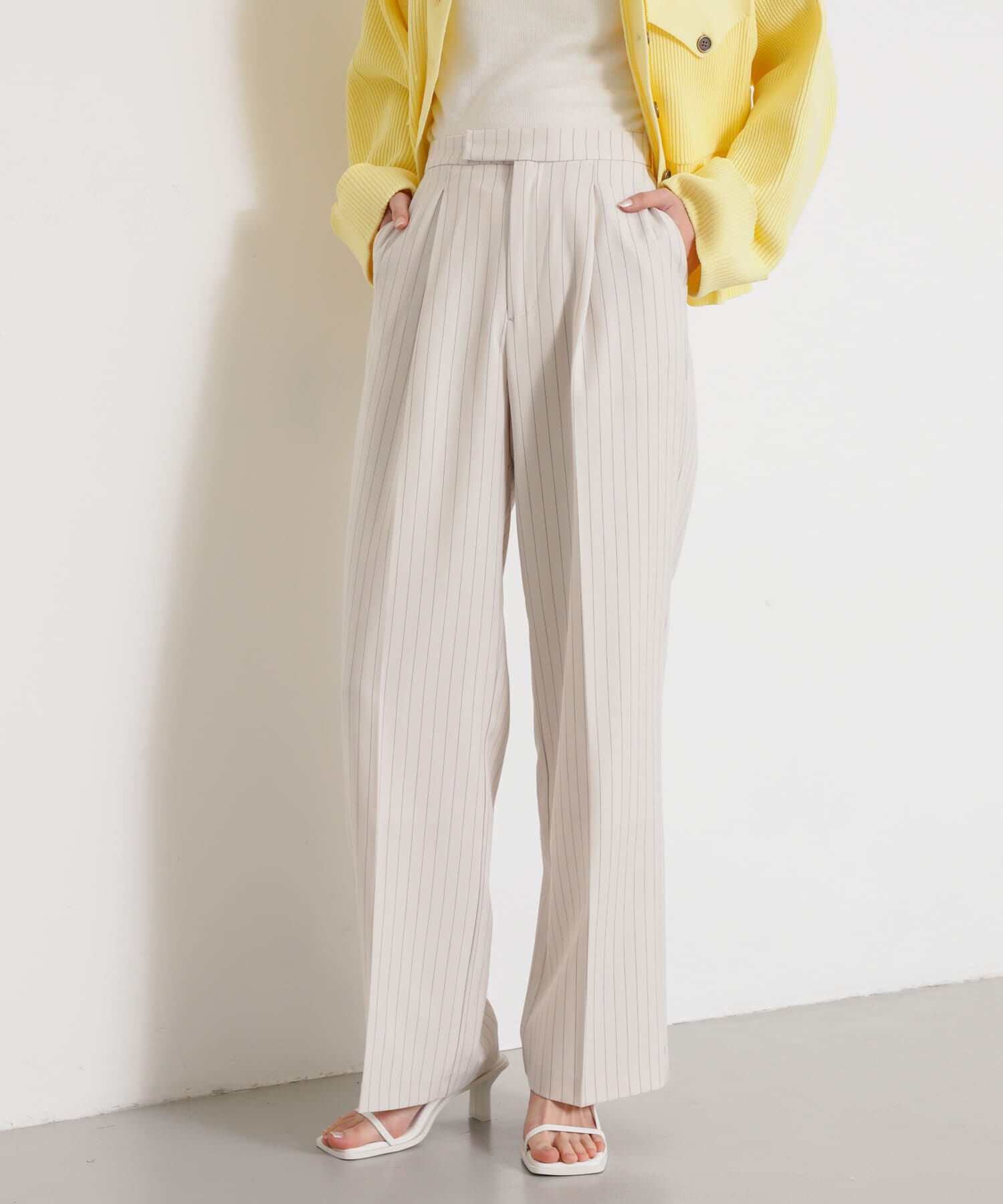 SENSE OF PLACE by URBAN RESEARCH「センタープレスストレートパンツ」|その他|