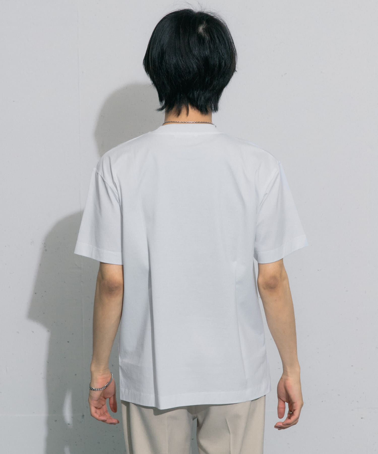 SENSE OF PLACE by URBAN RESEARCH「シルケットTシャツ(5分袖)」|Tシャツ・カットソー|