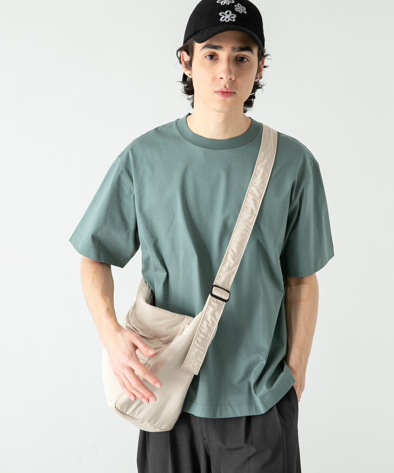 SENSE OF PLACE by URBAN RESEARCH「シルケットTシャツ(5分袖)」|Tシャツ・カットソー|