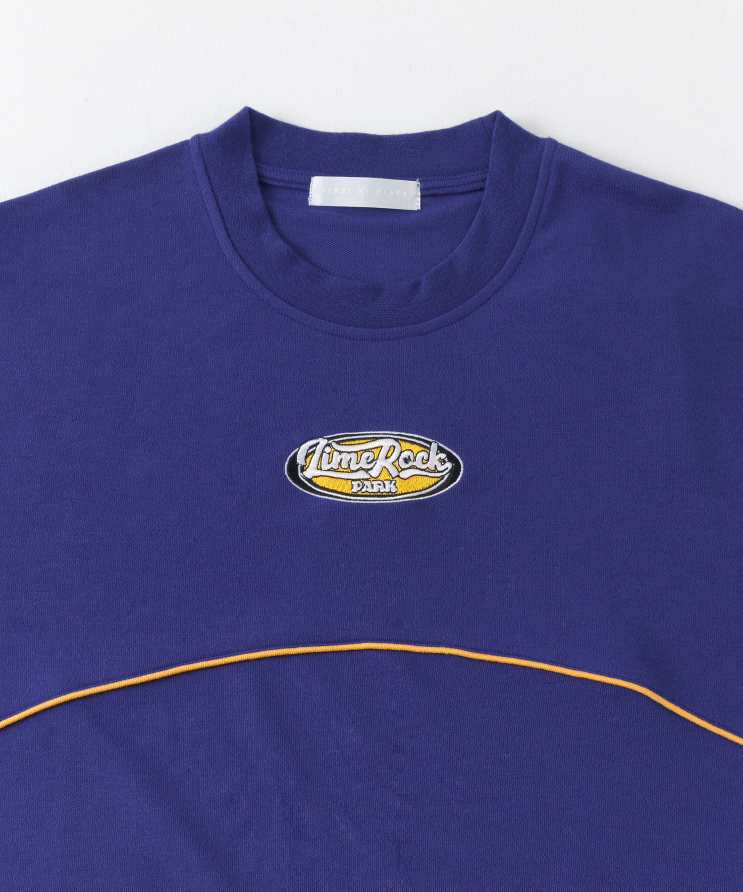 SENSE OF PLACE by URBAN RESEARCH「ブロックドデザインTシャツ(5分袖)」|Tシャツ・カットソー|