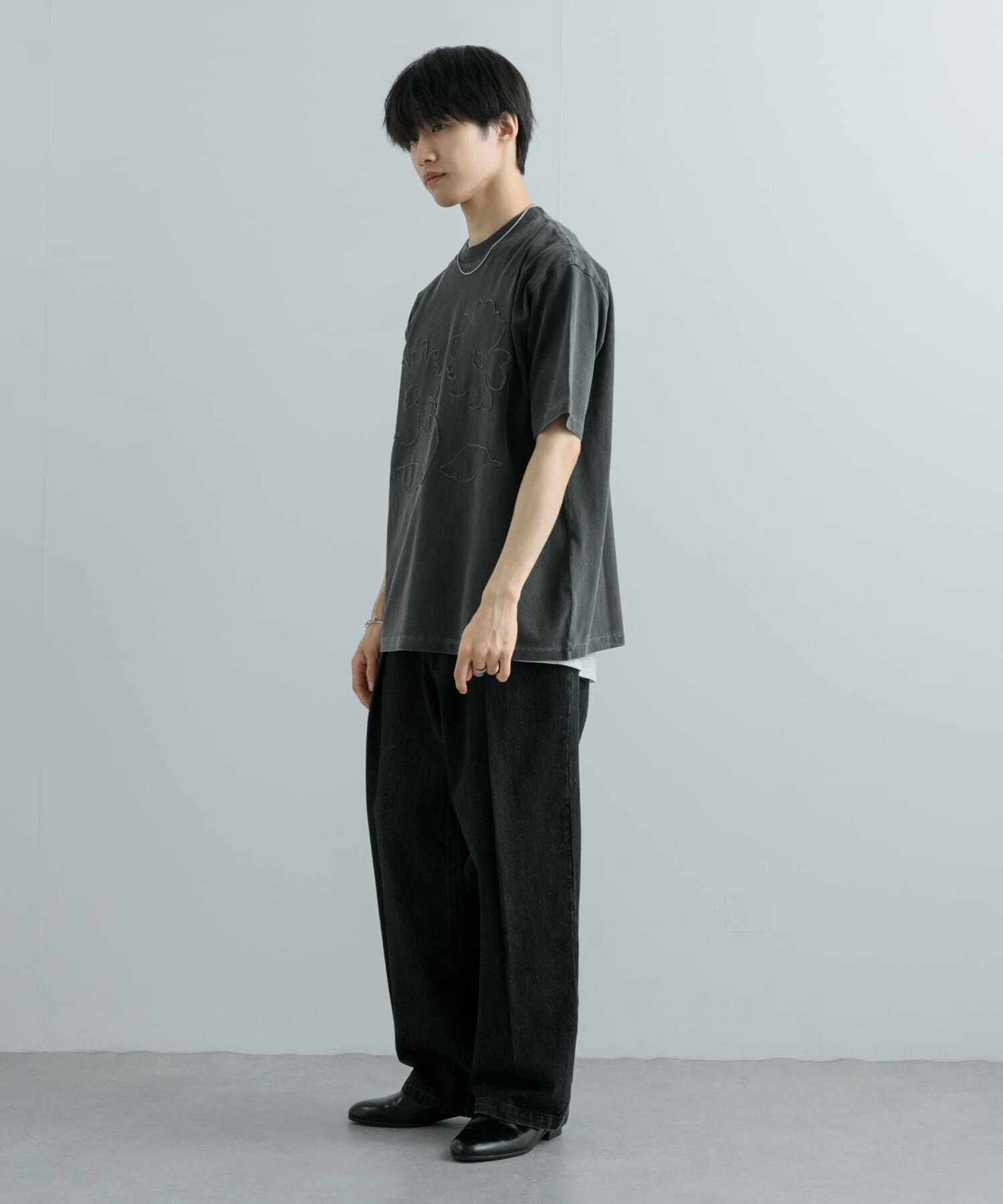 SENSE OF PLACE by URBAN RESEARCH「『ユニセックス』フェードポップアートフラワーTシャツ(5分袖)」|Tシャツ・カットソー|