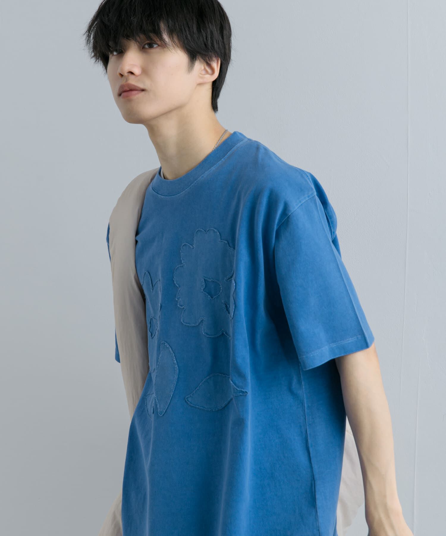 SENSE OF PLACE by URBAN RESEARCH「『ユニセックス』フェードポップアートフラワーTシャツ(5分袖)」|Tシャツ・カットソー|