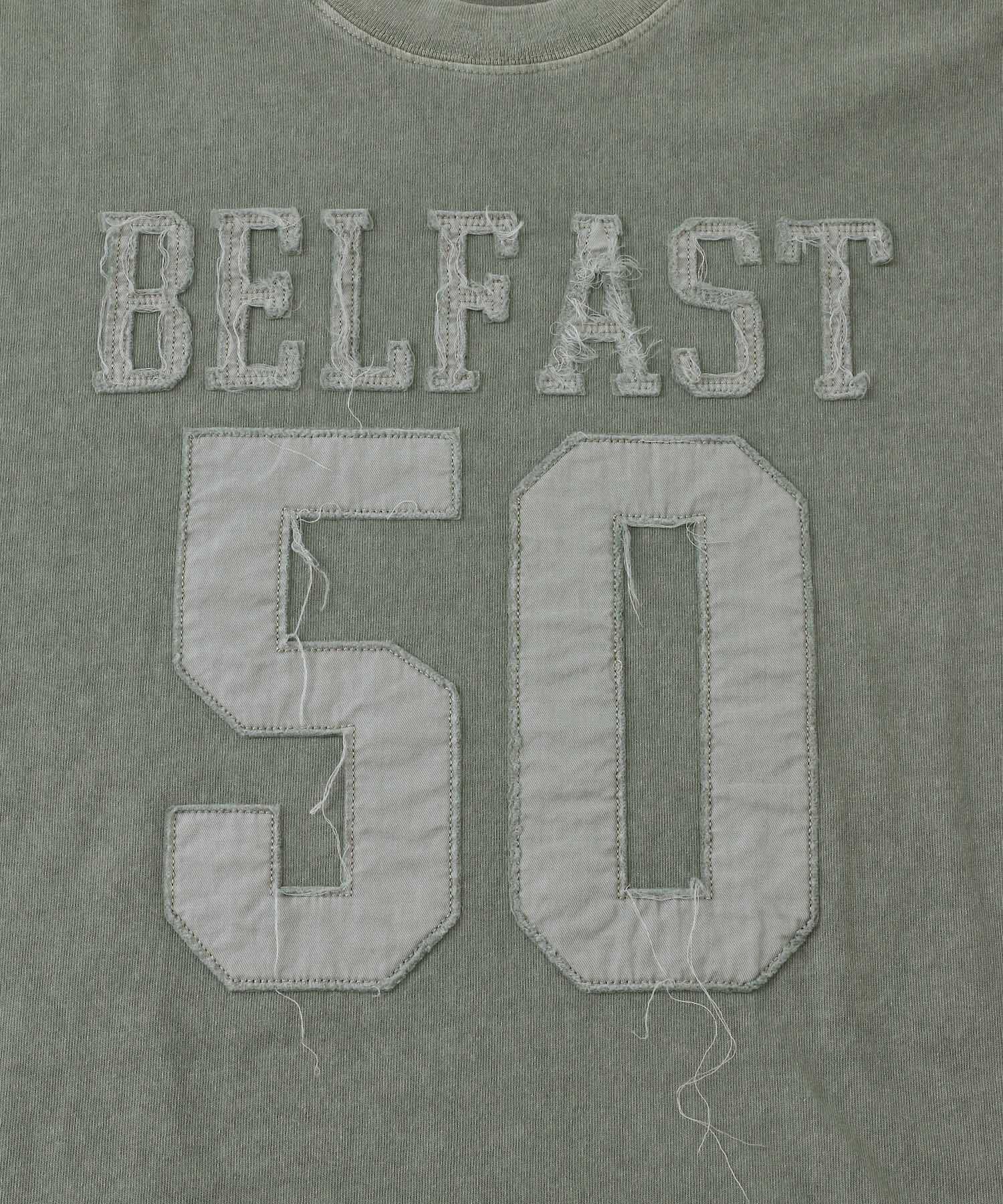 SENSE OF PLACE by URBAN RESEARCH「フェードナンバリングTシャツ(5分袖)」|Tシャツ・カットソー|