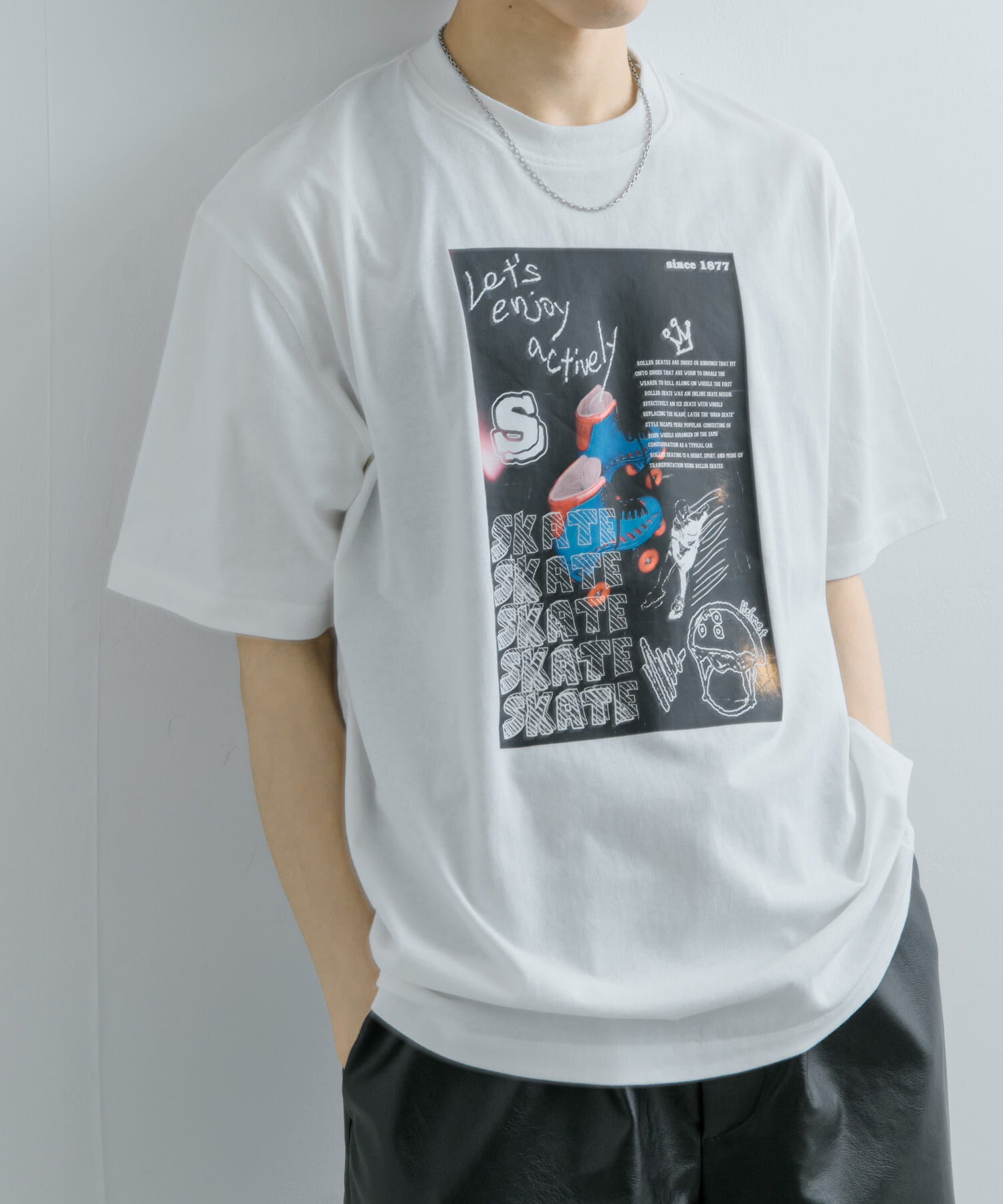 SENSE OF PLACE by URBAN RESEARCH「フォトグラフィックTシャツ A」|Tシャツ・カットソー|ホワイト
