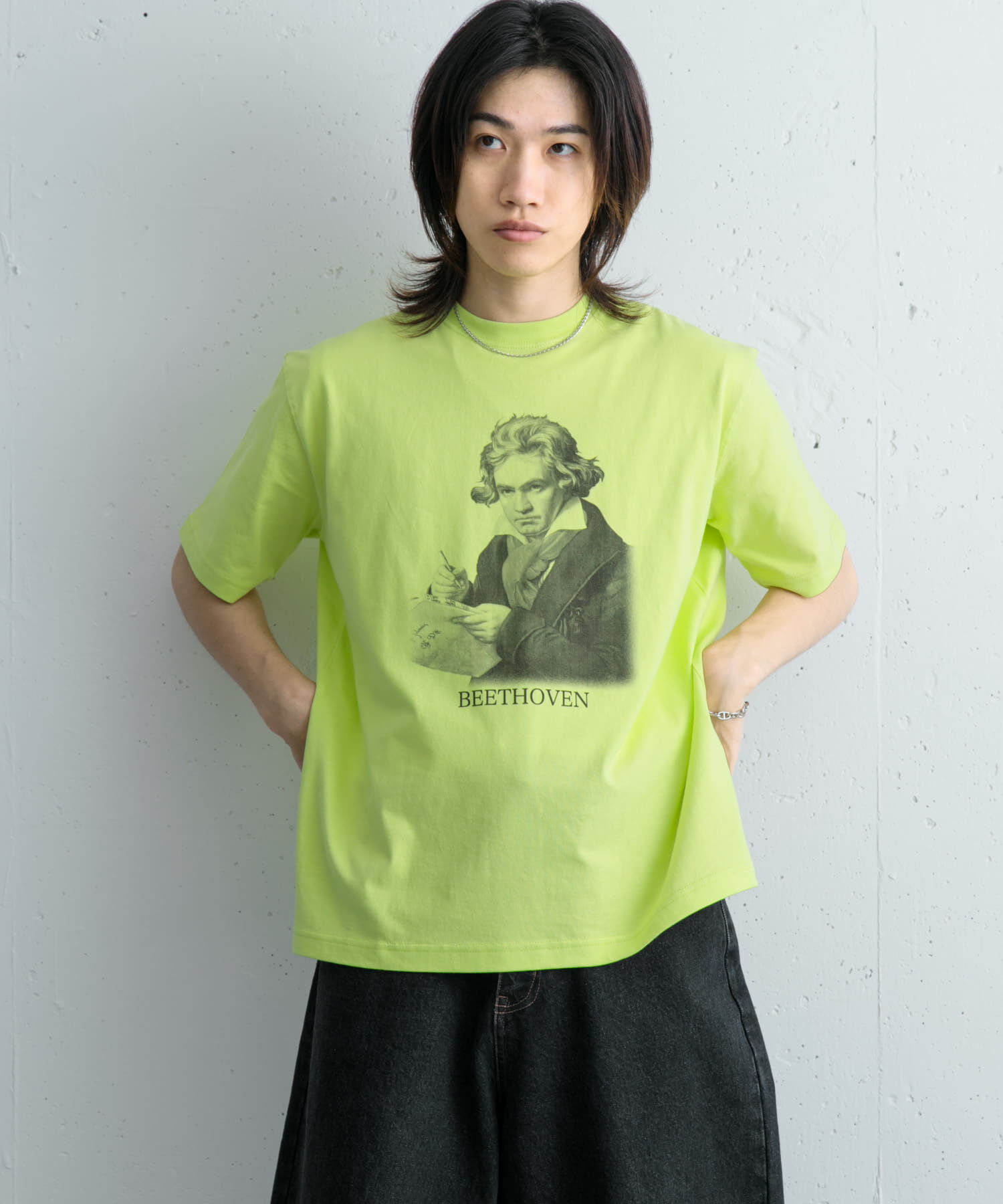 SENSE OF PLACE by URBAN RESEARCH「ヴィンテージライクTシャツ(ベートーヴェン)」|Tシャツ・カットソー|