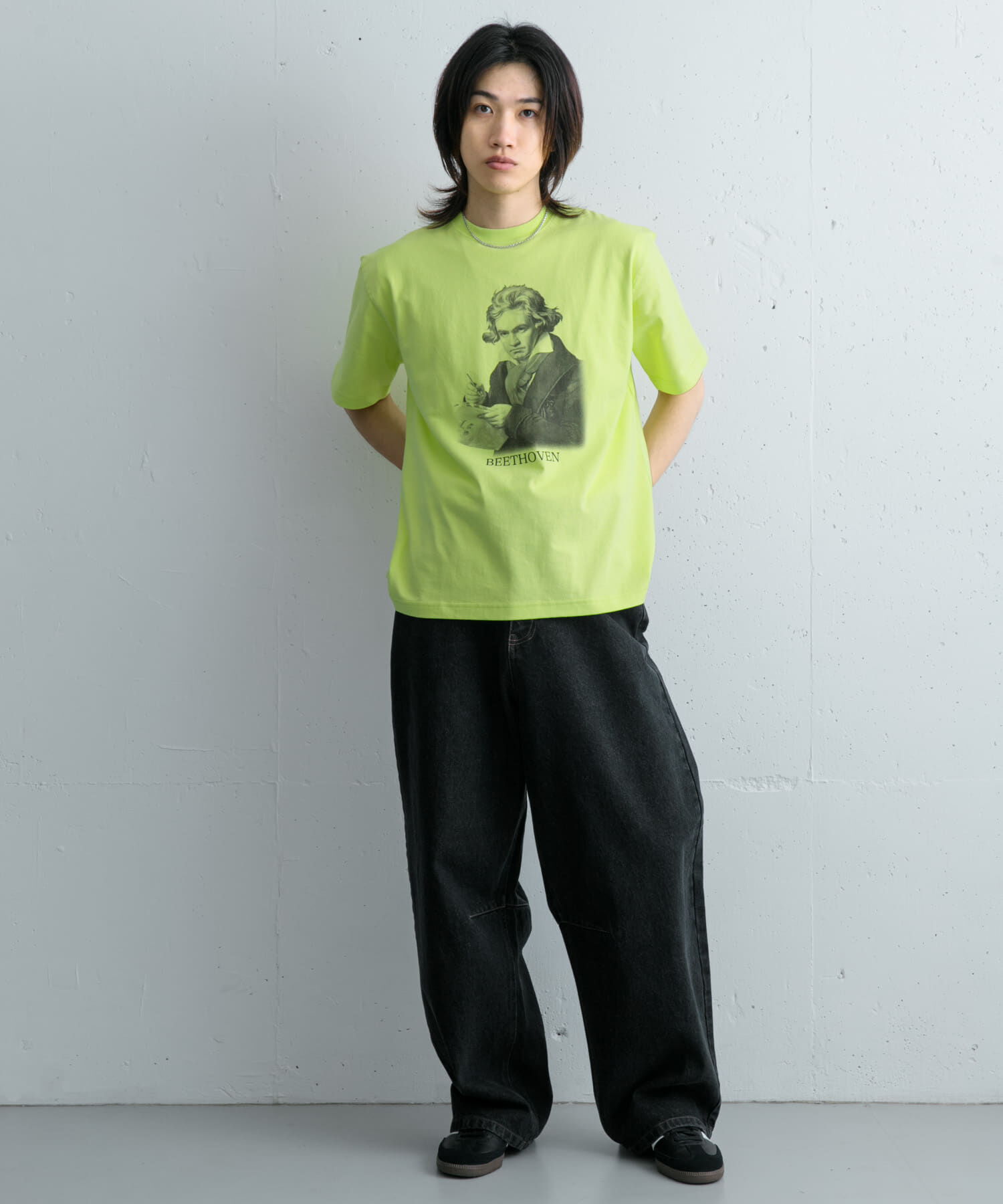 SENSE OF PLACE by URBAN RESEARCH「ヴィンテージライクTシャツ(ベートーヴェン)」|Tシャツ・カットソー|