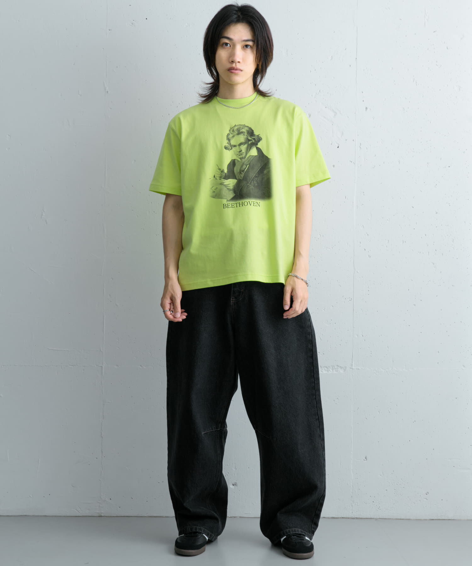 SENSE OF PLACE by URBAN RESEARCH「ヴィンテージライクTシャツ(ベートーヴェン)」|Tシャツ・カットソー|