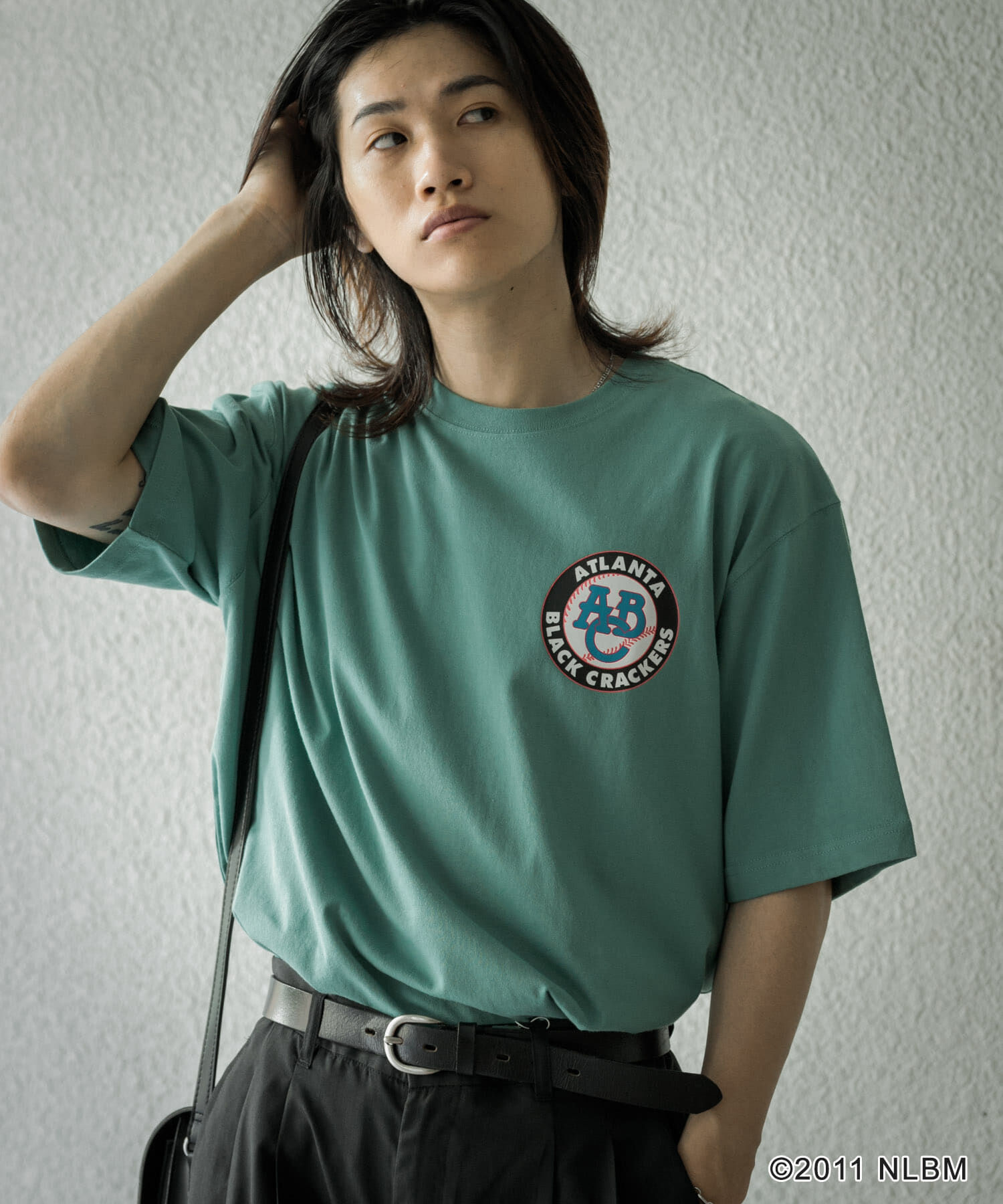 SENSE OF PLACE by URBAN RESEARCH「Negro Leagues　プリントTシャツ A」|Tシャツ・カットソー|