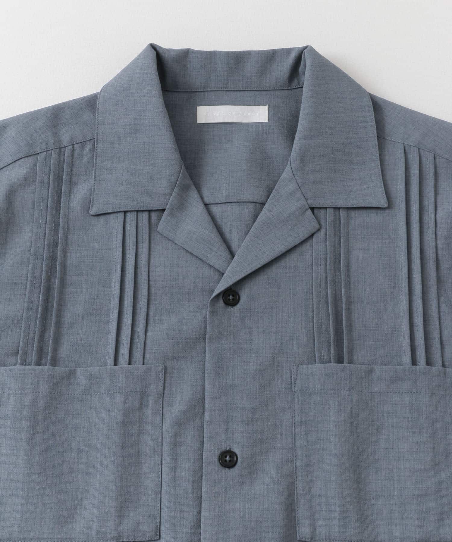 SENSE OF PLACE by URBAN RESEARCH「『セットアップ対応』 『UR TECH DRYLUXE』リネンライクキューバシャツ」|シャツ・ブラウス|