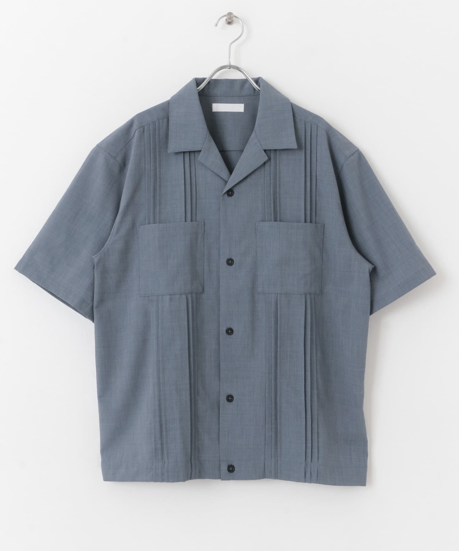 SENSE OF PLACE by URBAN RESEARCH「『セットアップ対応』 『UR TECH DRYLUXE』リネンライクキューバシャツ」|シャツ・ブラウス|