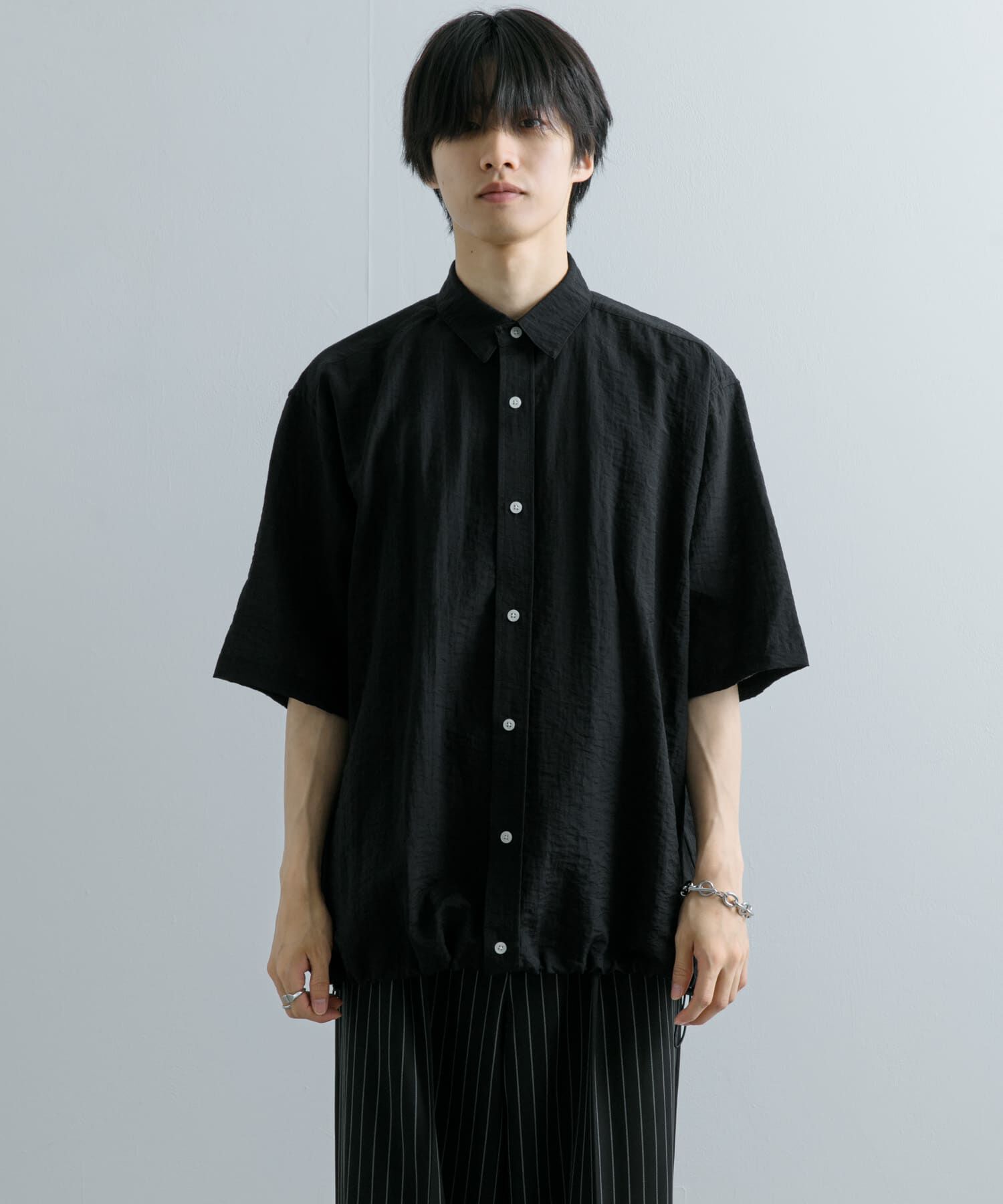 SENSE OF PLACE by URBAN RESEARCH「ドローコードレギュラーカラーシャツ」|シャツ・ブラウス|