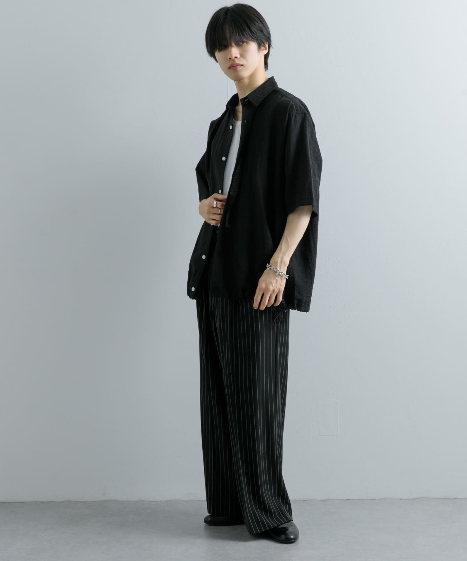 SENSE OF PLACE by URBAN RESEARCH「ドローコードレギュラーカラーシャツ」|シャツ・ブラウス|