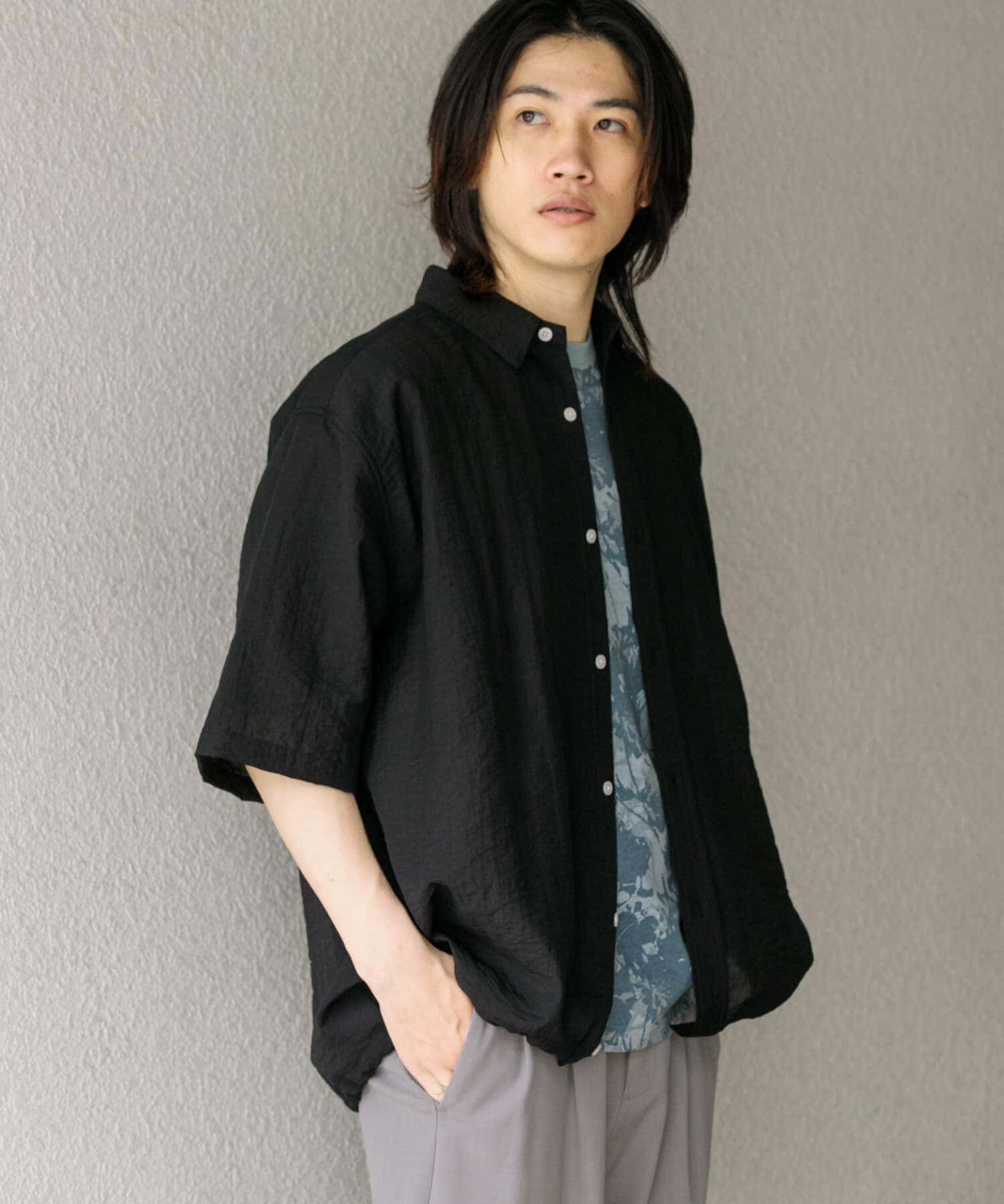 SENSE OF PLACE by URBAN RESEARCH「ドローコードレギュラーカラーシャツ」|シャツ・ブラウス|