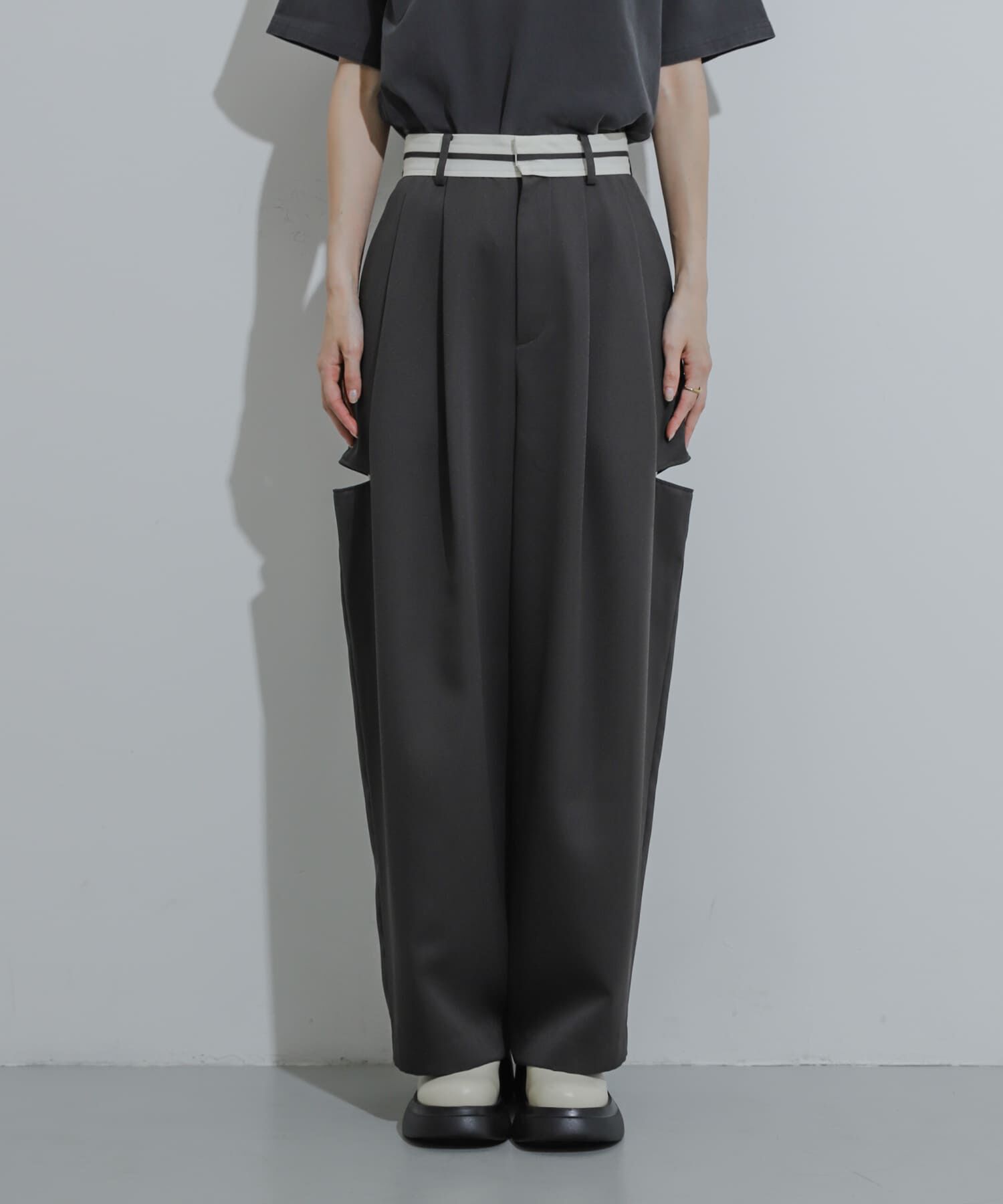 SENSE OF PLACE by URBAN RESEARCH「マーベルトスリットパンツ」|その他|