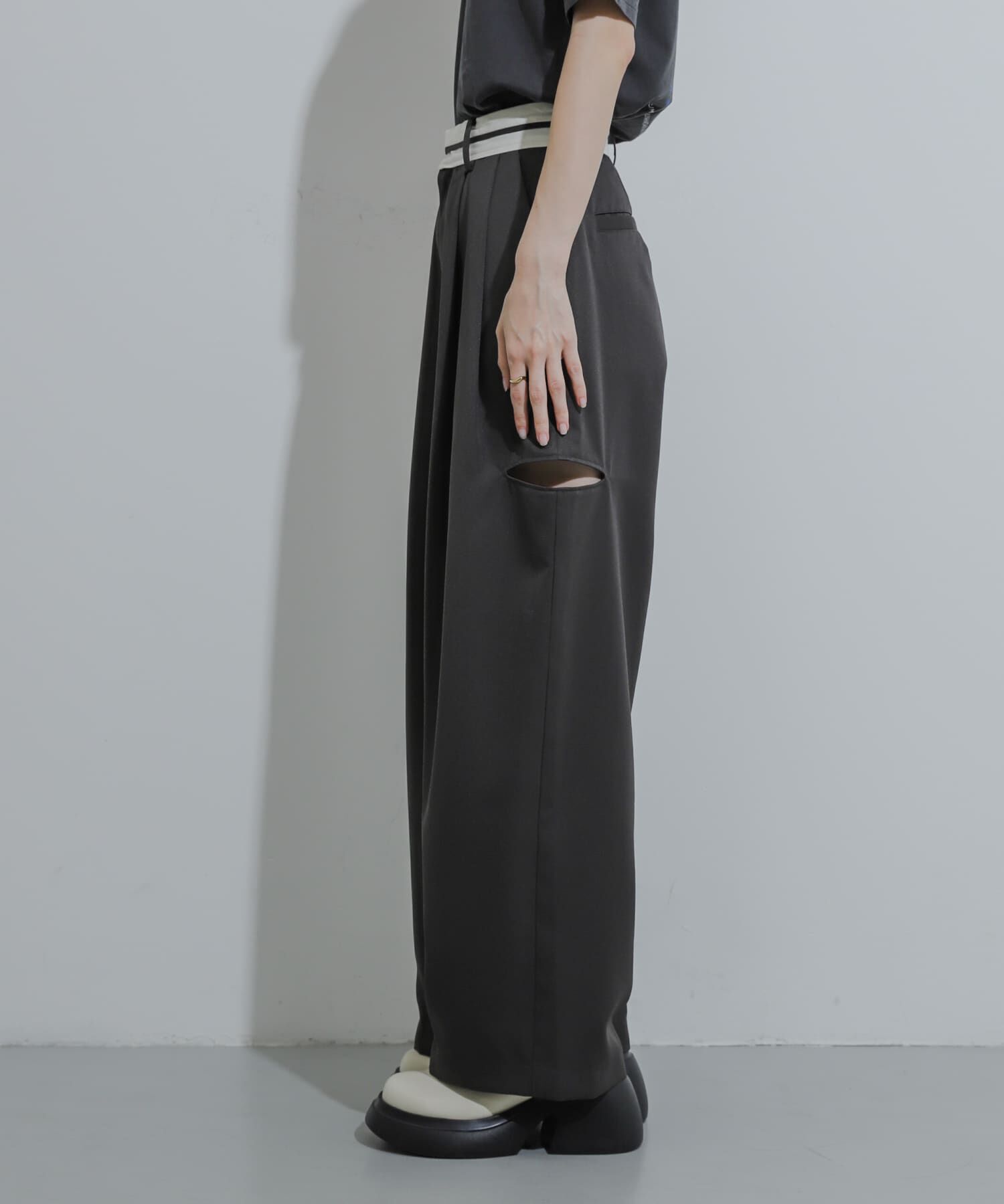 SENSE OF PLACE by URBAN RESEARCH「マーベルトスリットパンツ」|その他|