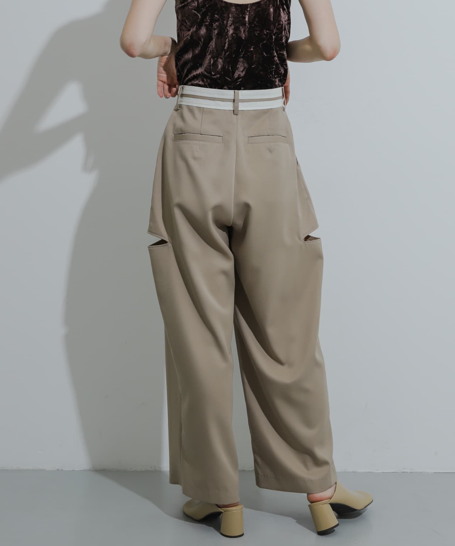 SENSE OF PLACE by URBAN RESEARCH「マーベルトスリットパンツ」|その他|