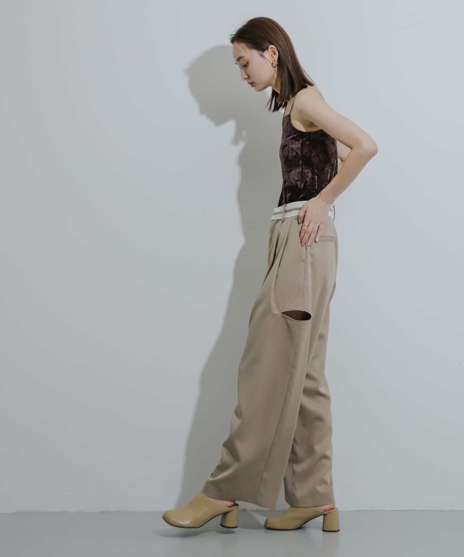 SENSE OF PLACE by URBAN RESEARCH「マーベルトスリットパンツ」|その他|