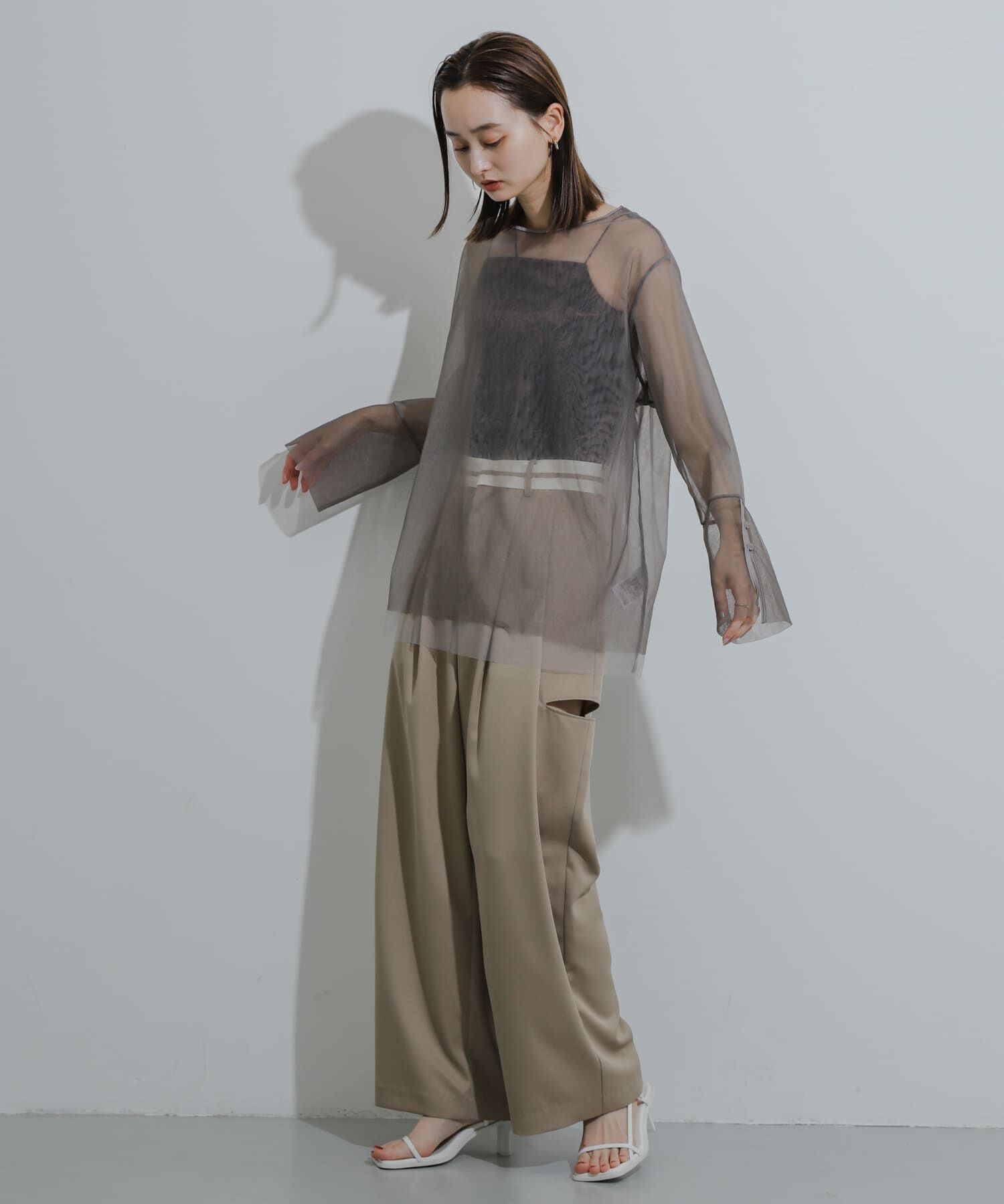 SENSE OF PLACE by URBAN RESEARCH「マーベルトスリットパンツ」|その他|