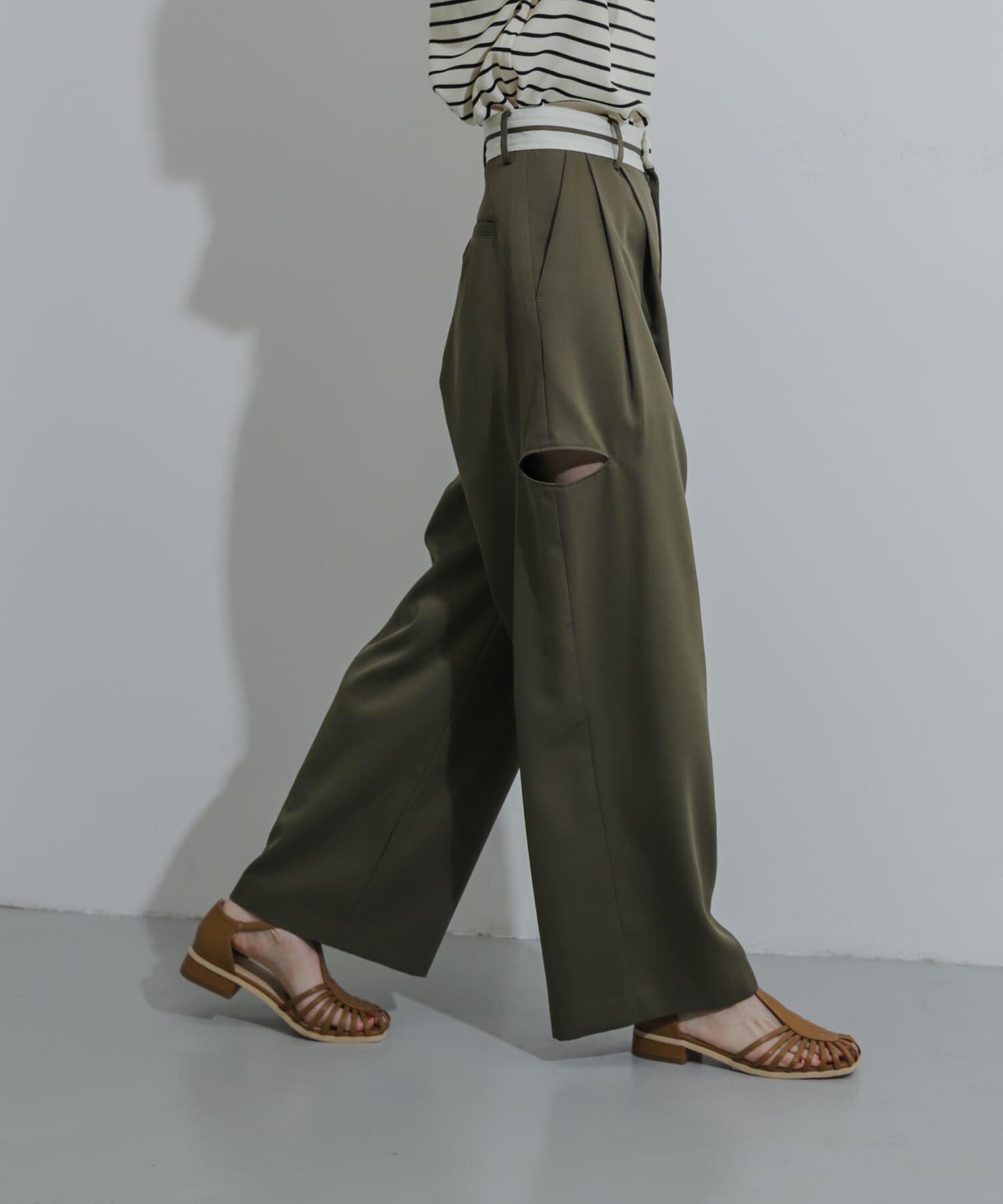 SENSE OF PLACE by URBAN RESEARCH「マーベルトスリットパンツ」|その他|