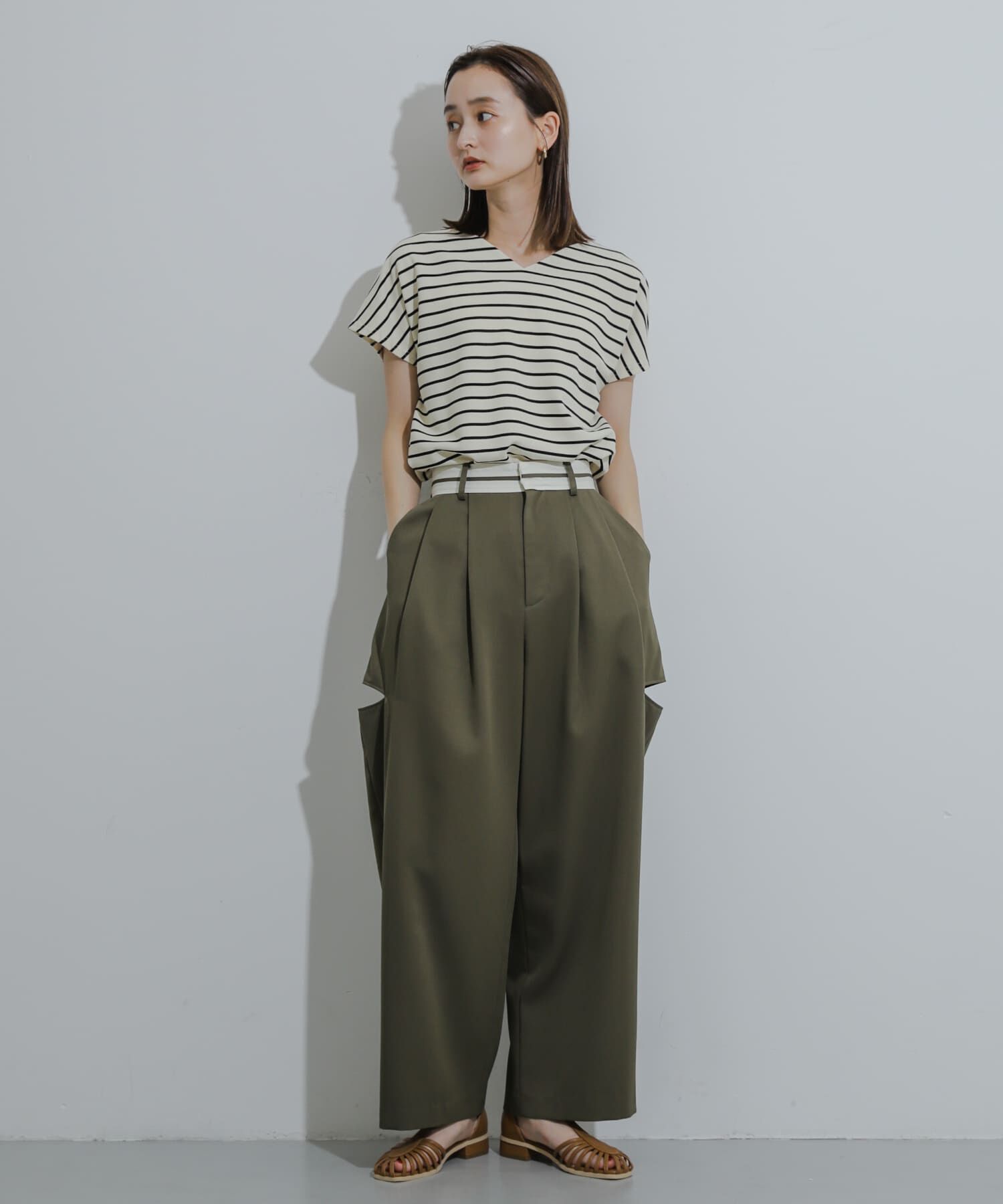 SENSE OF PLACE by URBAN RESEARCH「マーベルトスリットパンツ」|その他|