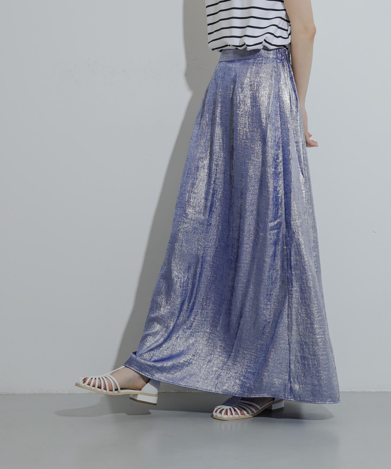 SENSE OF PLACE by URBAN RESEARCH「ハクプリントフレアスカート」|スカート|