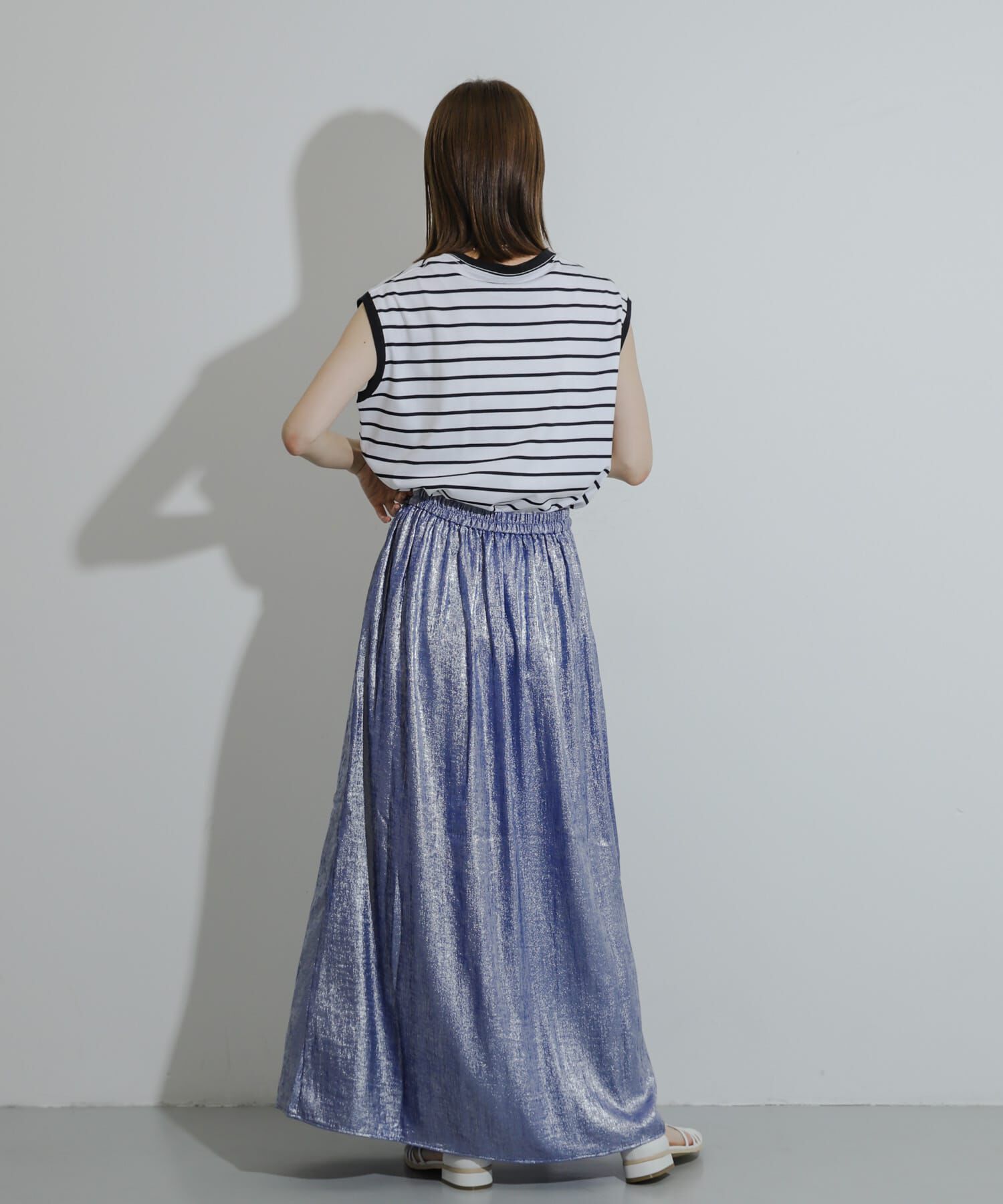 SENSE OF PLACE by URBAN RESEARCH「ハクプリントフレアスカート」|スカート|