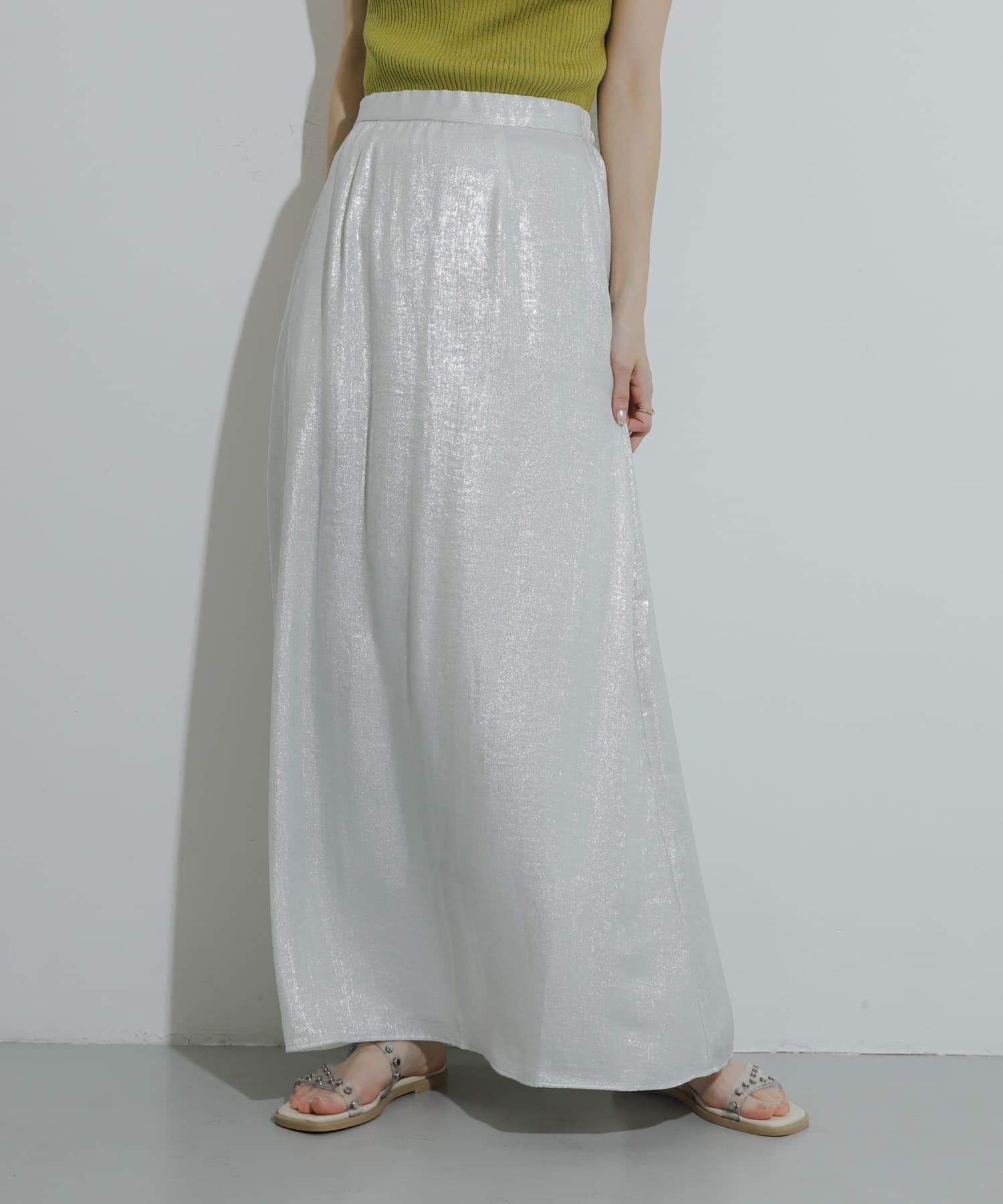 SENSE OF PLACE by URBAN RESEARCH「ハクプリントフレアスカート」|スカート|