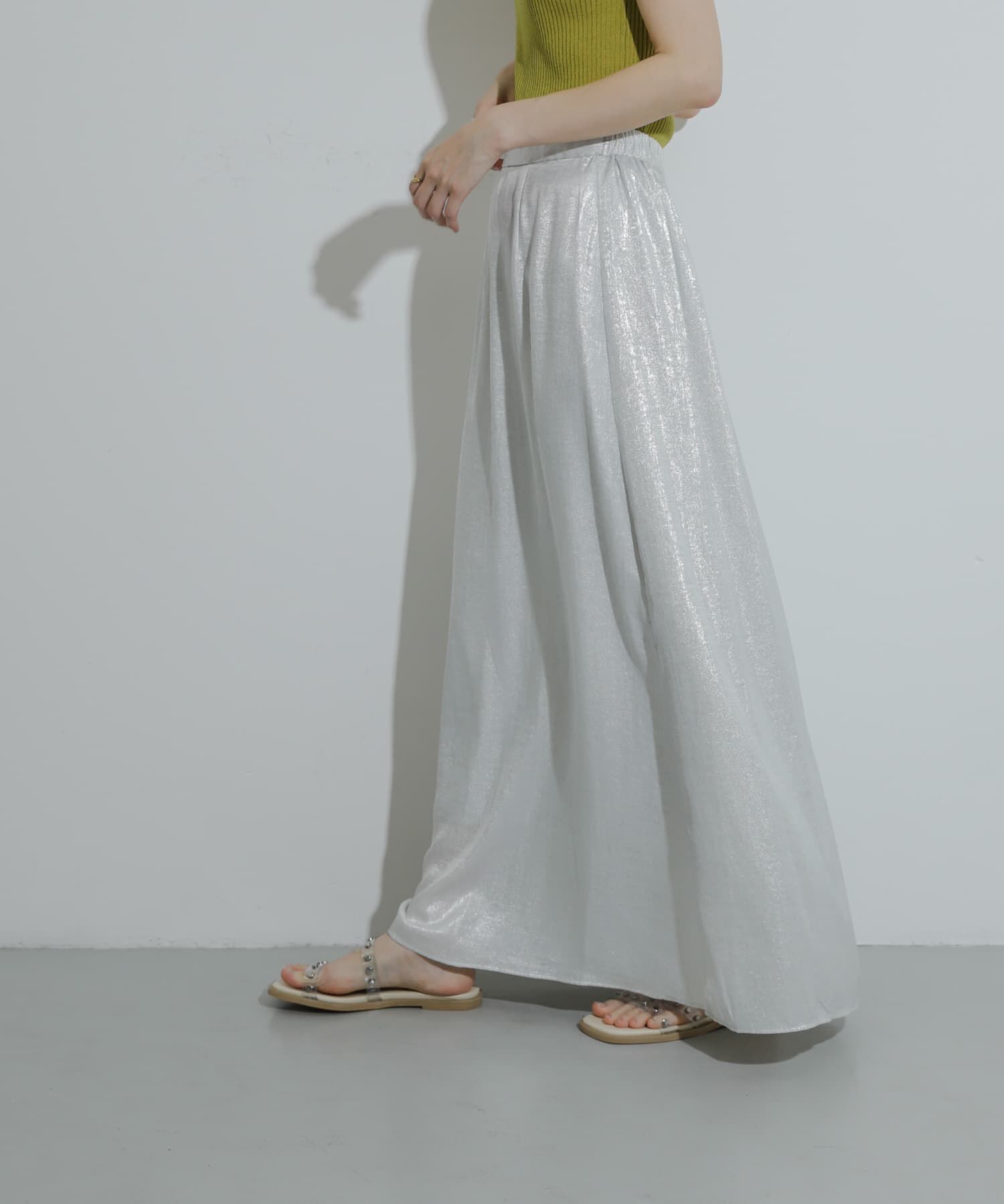 SENSE OF PLACE by URBAN RESEARCH「ハクプリントフレアスカート」|スカート|