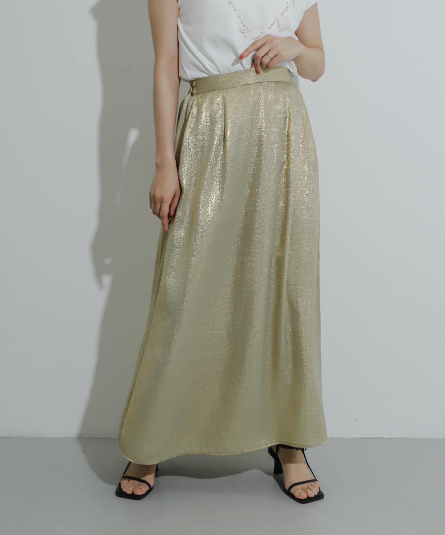 SENSE OF PLACE by URBAN RESEARCH「ハクプリントフレアスカート」|スカート|